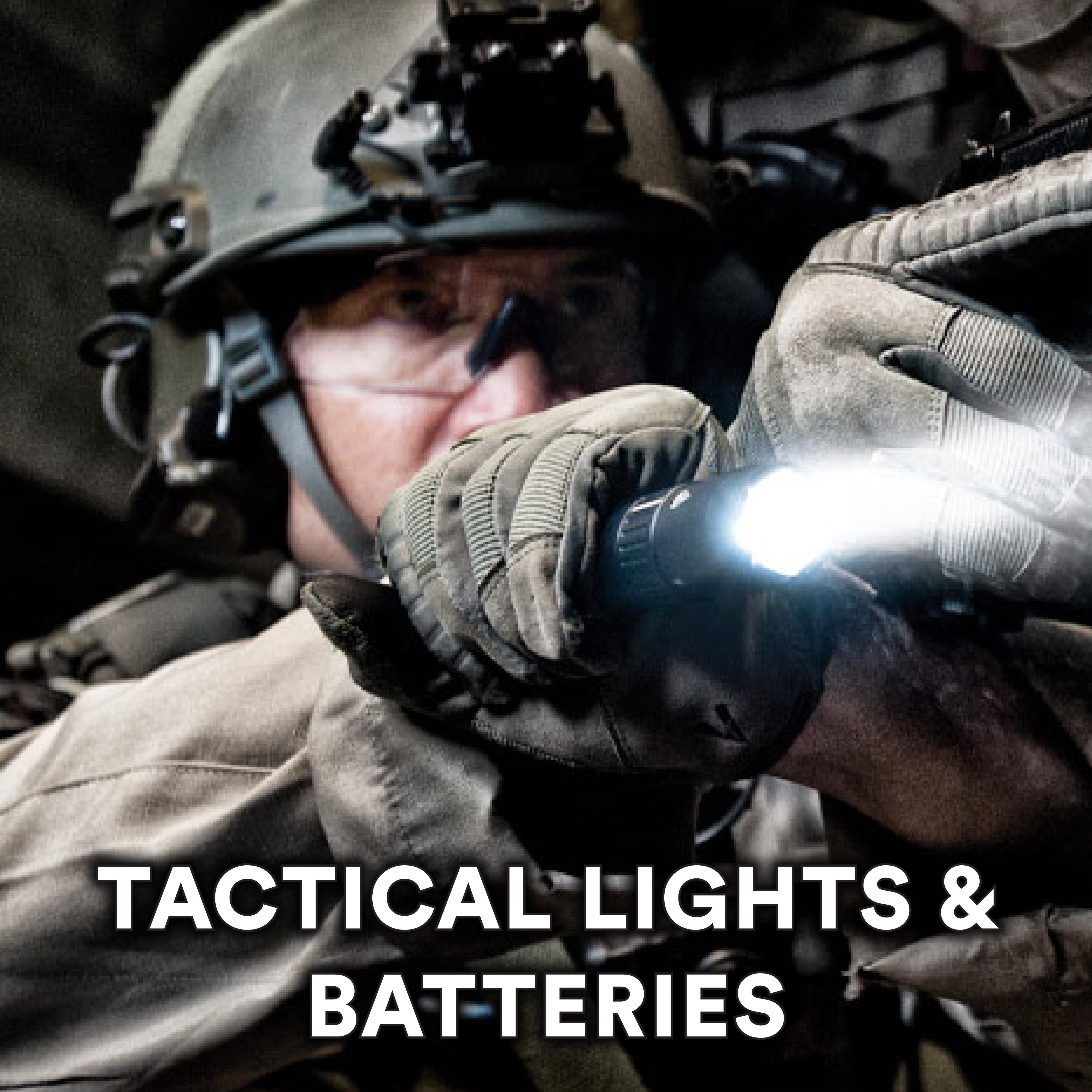 Tactical Lights & Batteries