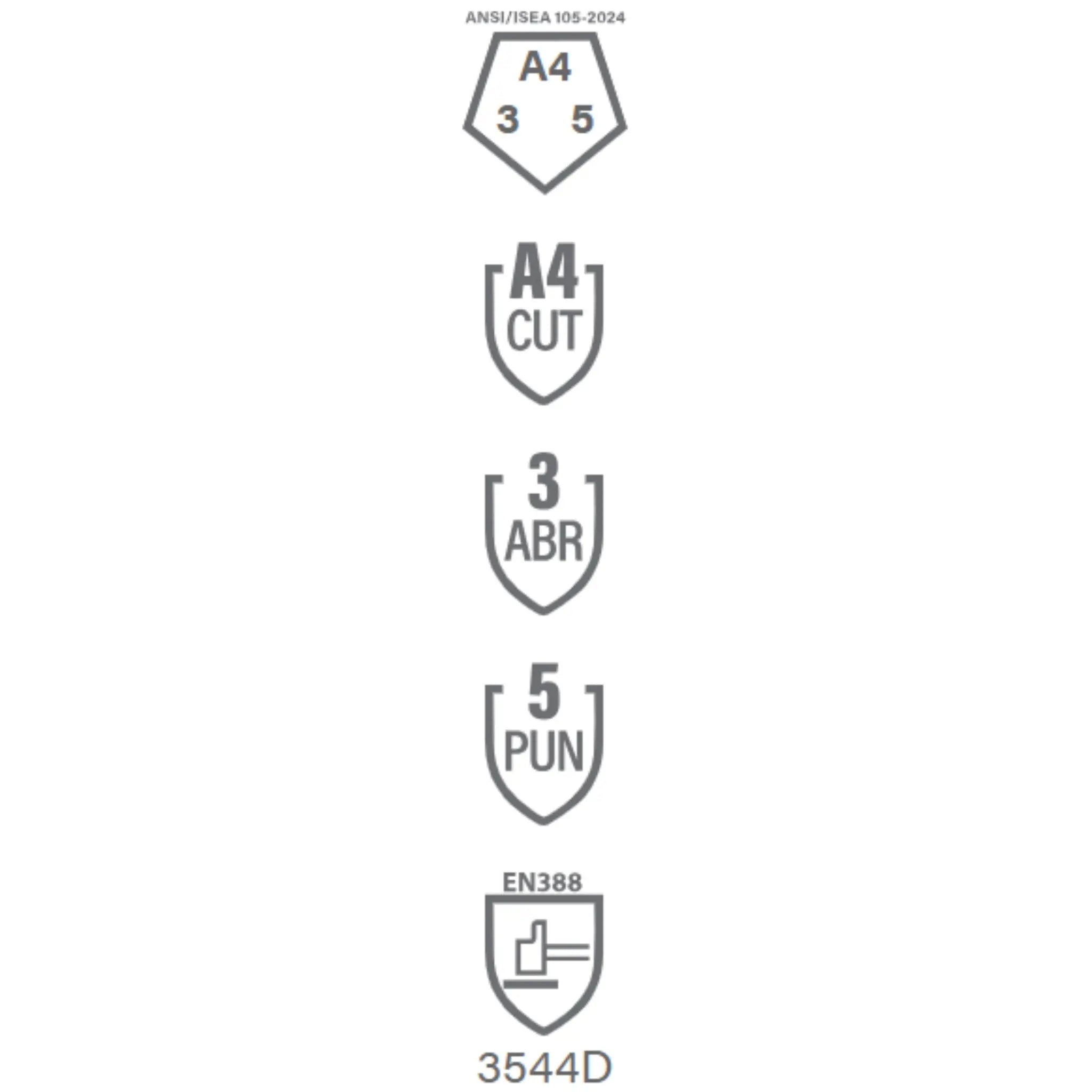 PIP G-Tek K-Force 09-K1300 Knit Kevlar Glove With Latex Coated Crinkle Grip_Specs