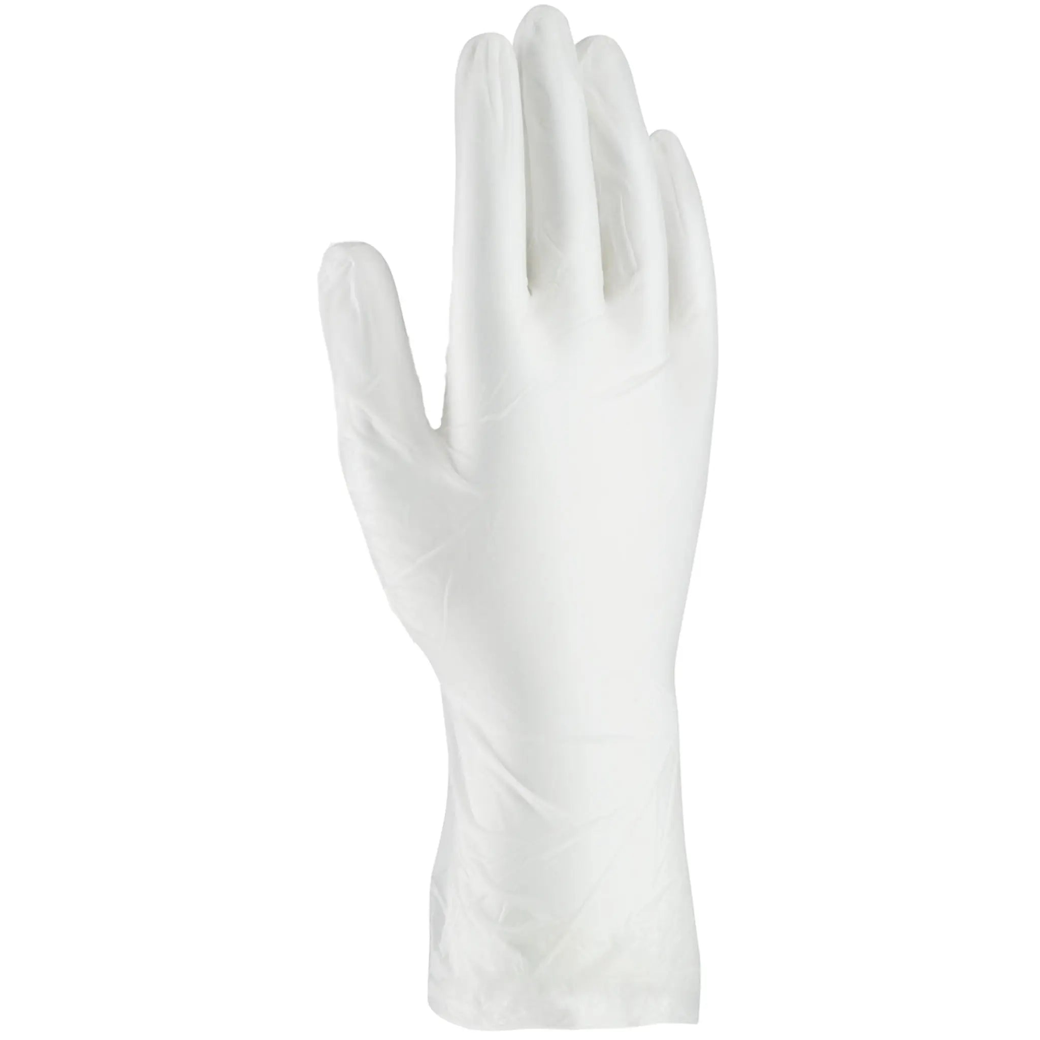 PIP CleanTeam 100-2830 Single Use Class 10 Cleanroom Vinyl Glove with Finger Textured Grip - 12_Back_IMage