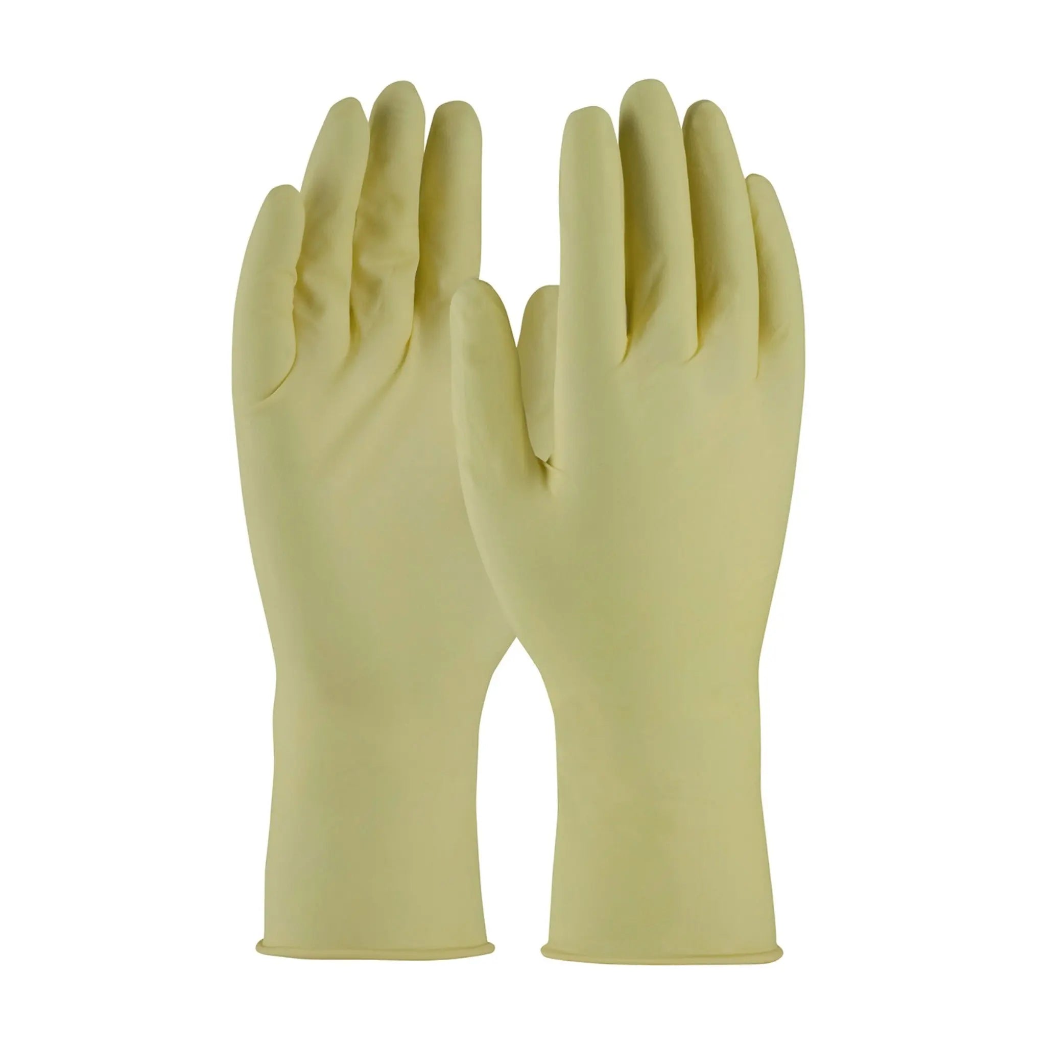 PIP CleanTeam 100-323000 Single Use Class 100 Cleanroom Latex Glove with Fully Textured Grip - 12_Main_Image