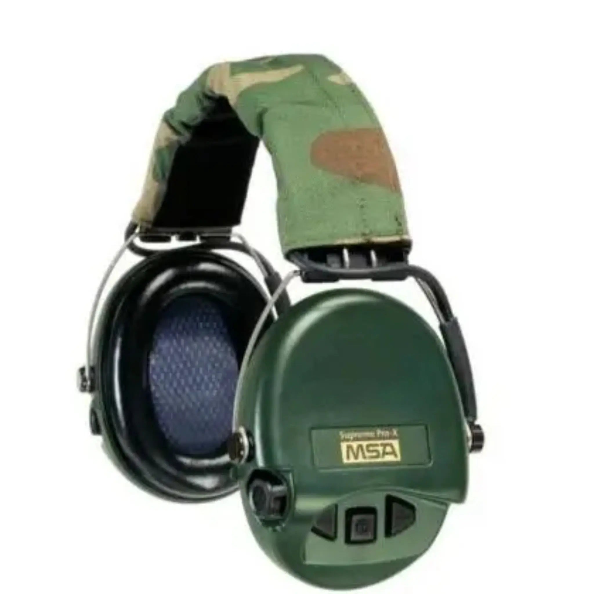 MSA 10153220 Headset Supreme Pro-X W/Headband Green, 1 Each