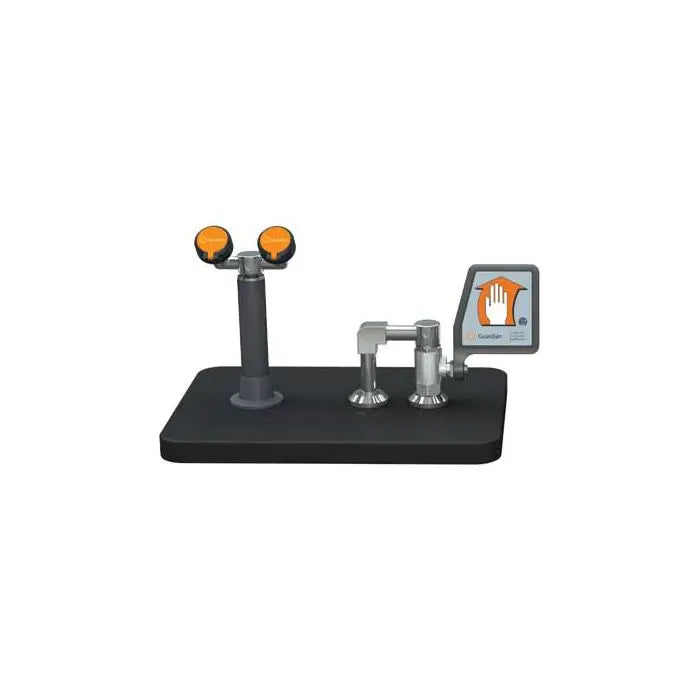 Guardian Eyewash/Drench Hose Deck Mounted Unit with Ball Valve