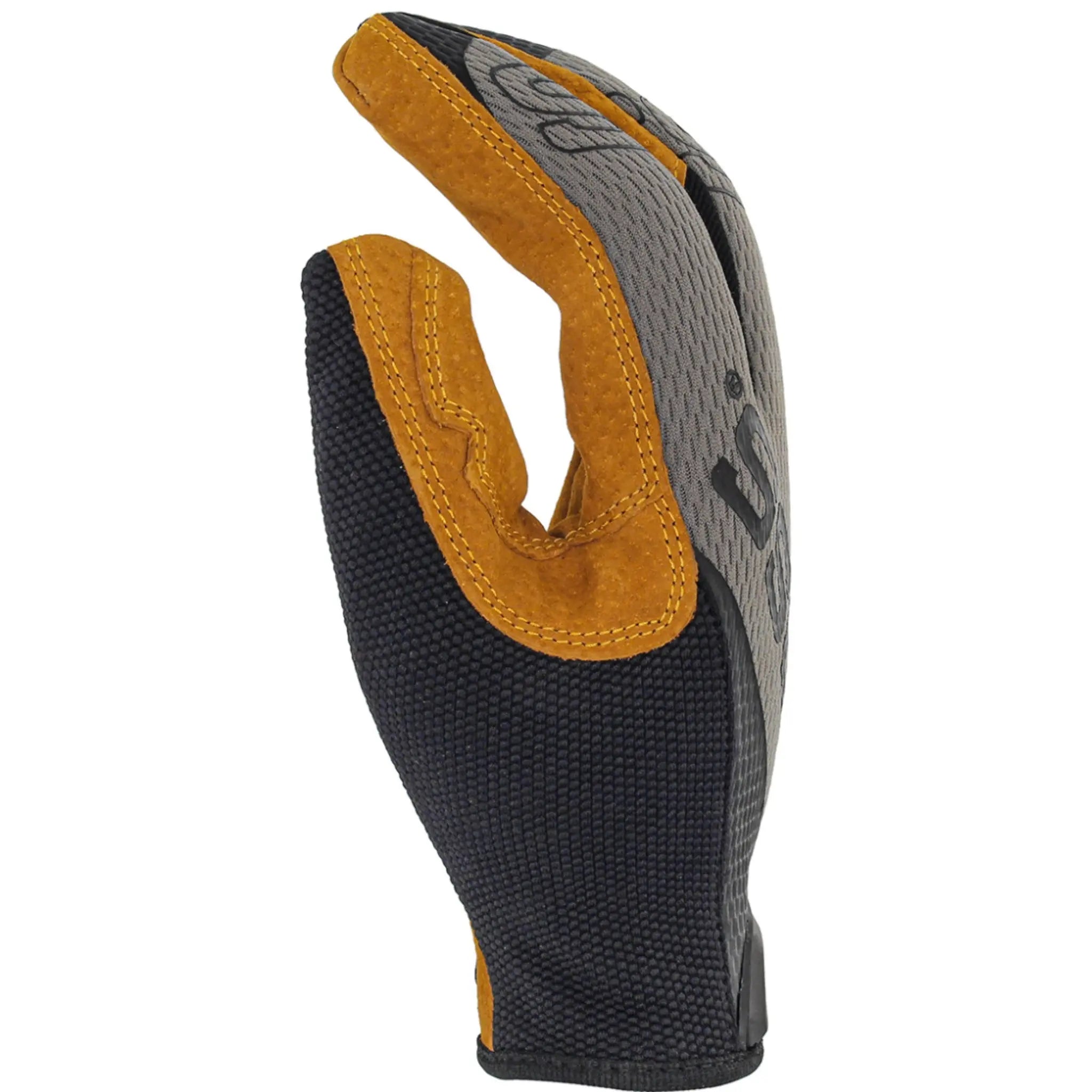 PIP Boss Cut 120-MC1325T Premium Pigskin Leather Palm with Mesh Fabric Back and Para-Aramid Cut Lining Gloves_Side_Image_2