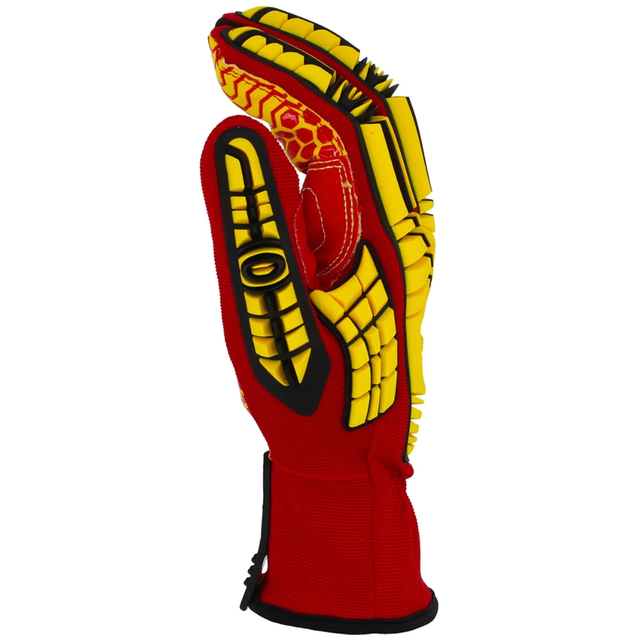 PIP Boss 120-MP2415 Synthetic Leather Palm with Silicone Grip and Spandex Back, TPR Impact Protection Glove_Side_Image_2