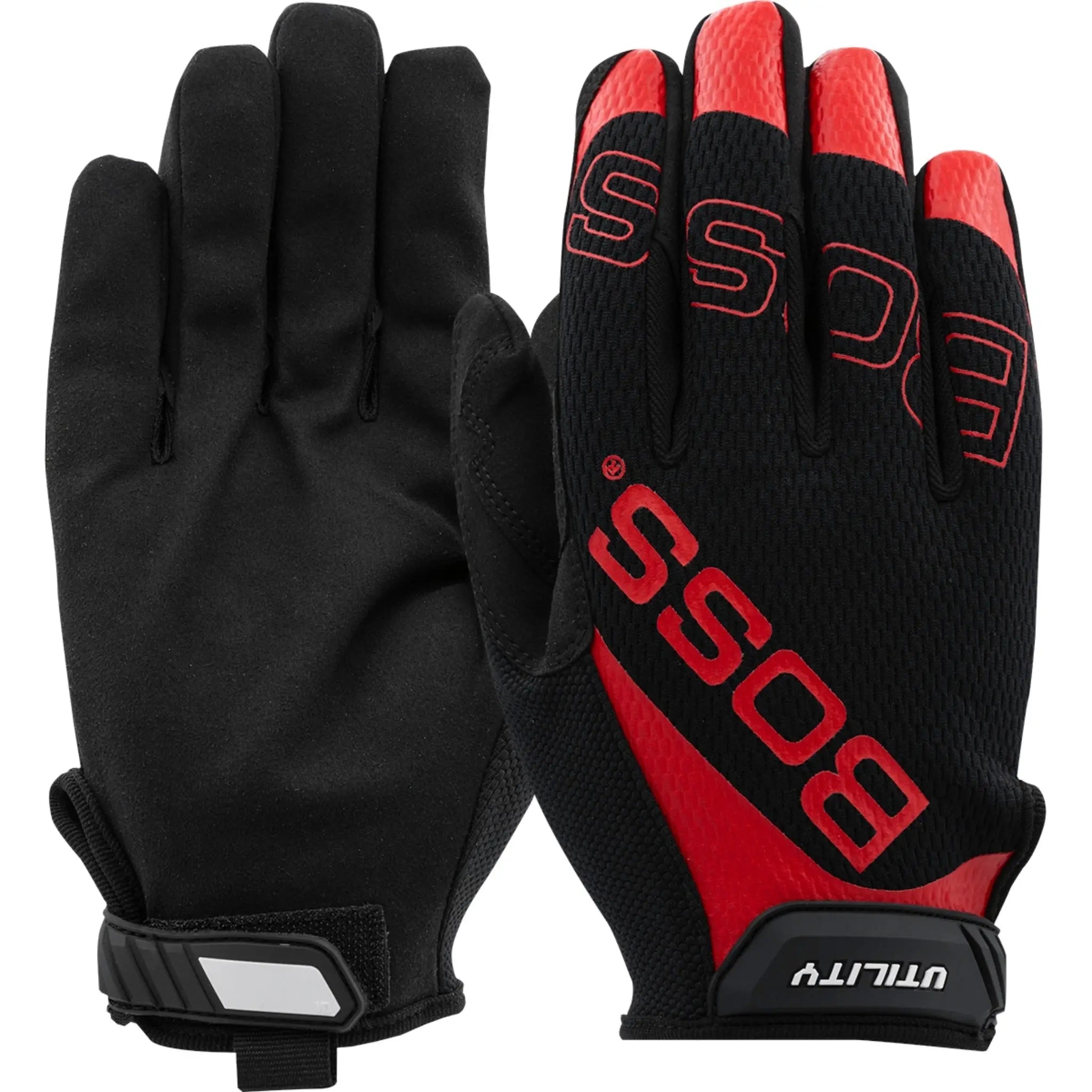 PIP Boss Utility 120-MU1210T Synthetic Microfiber Palm with Mesh Fabric Back Work Gloves_Main_Image