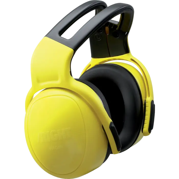 MSA left/RIGHT™ Headband Earmuff HIGH, Yellow, Earmuff (NRR 28)