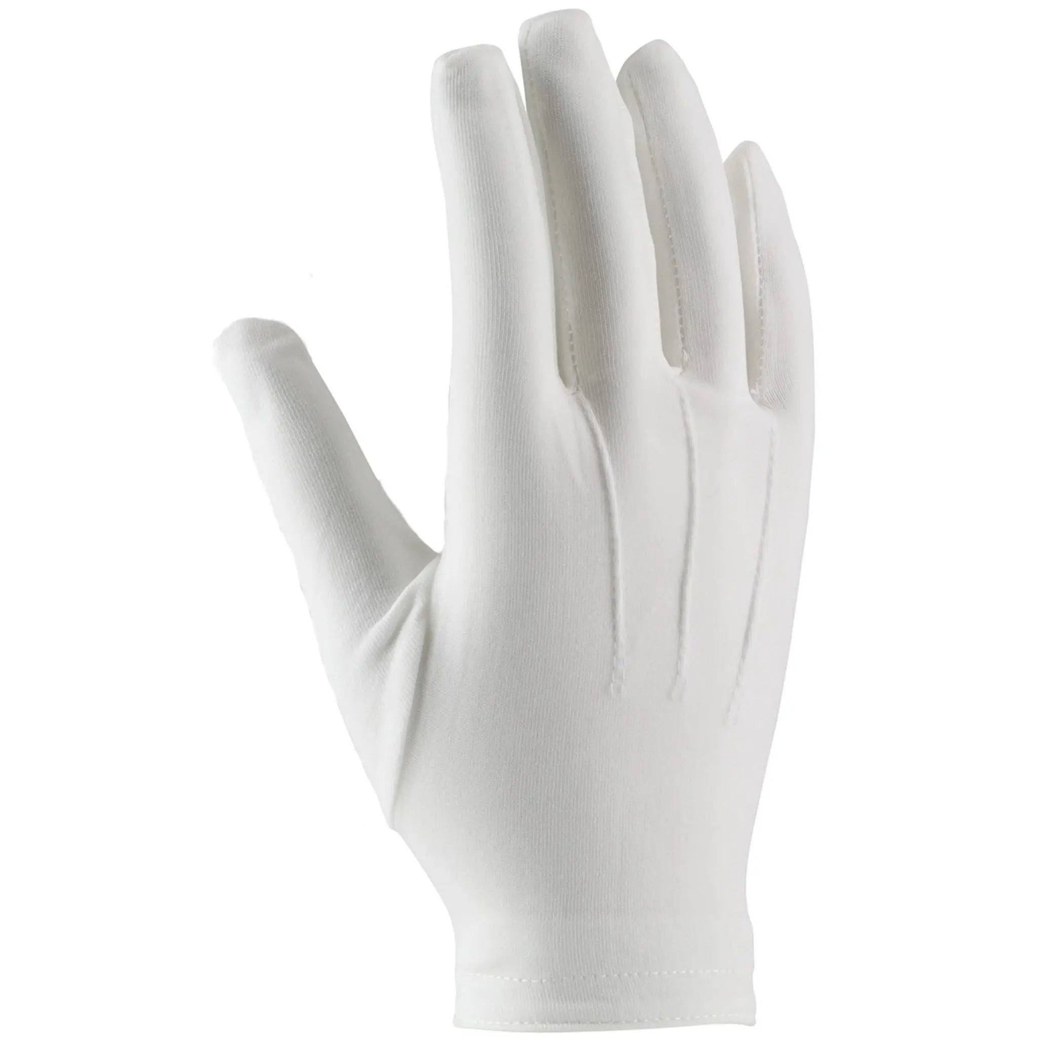 PIP 130-650WM PIP 100% Stretch Nylon Dress Glove with Raised Stitching on Back Snap Closure Mens, 1 Dozen