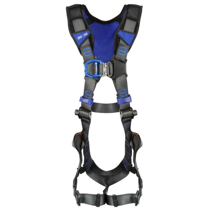 3M DBI-SALA 1403202 ExoFit X300 X-Style Climbing Vest Safety Harness, Gray, Medium/Large, 1 Each