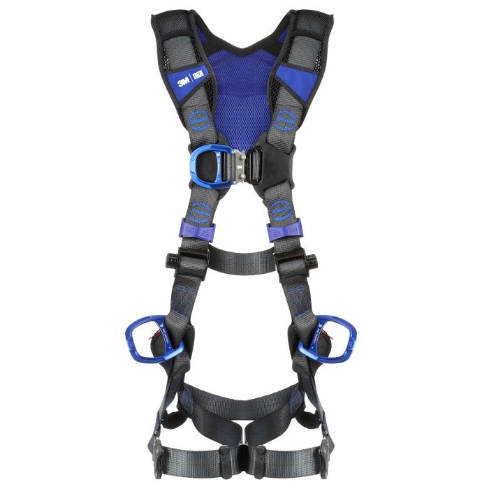3M DBI-SALA 1403206 ExoFit X300 X-Style Climbing/Positioning Vest Safety Harness, Gray, X-Large/2X-Large, 1 Each