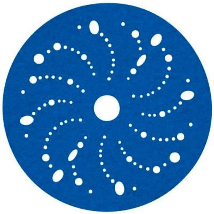 3M™ Hookit™ Blue Abrasive Disc 321U Multi-hole, 36157, 5 in, 80, 50 discs per carton, 4 cartons per case