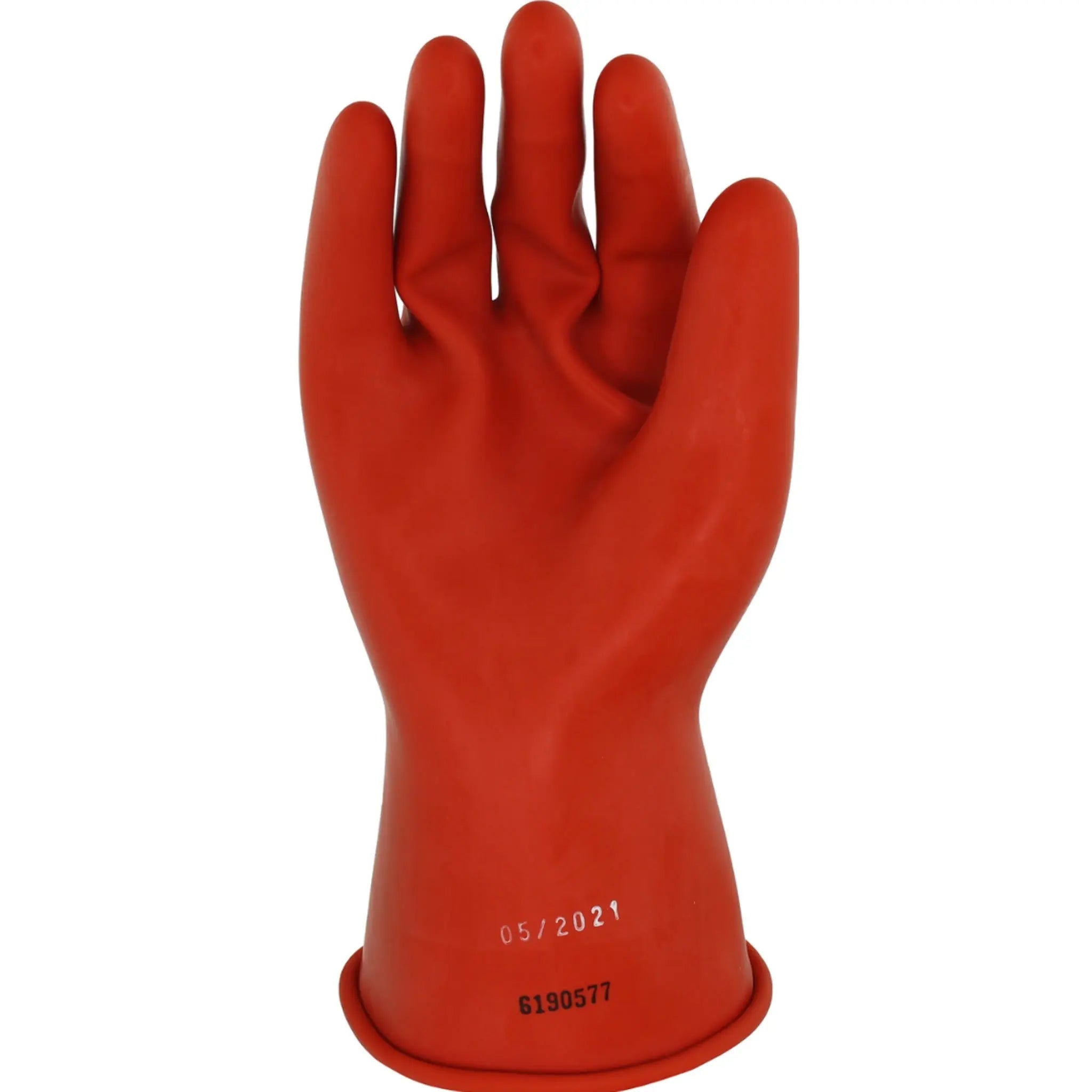 PIP Novax 147-0-11 Class 0 Rubber Insulating Glove with Straight Cuff_Front_Image