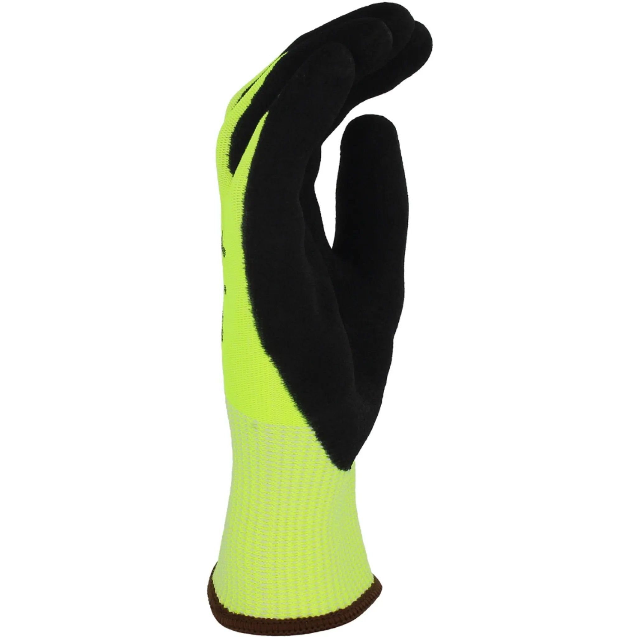 PIP G-Tek PolyKor 16-343LG Hi-Vis Seamless Knit PolyKor Nitrile Coated Grip Glove_Side_Image