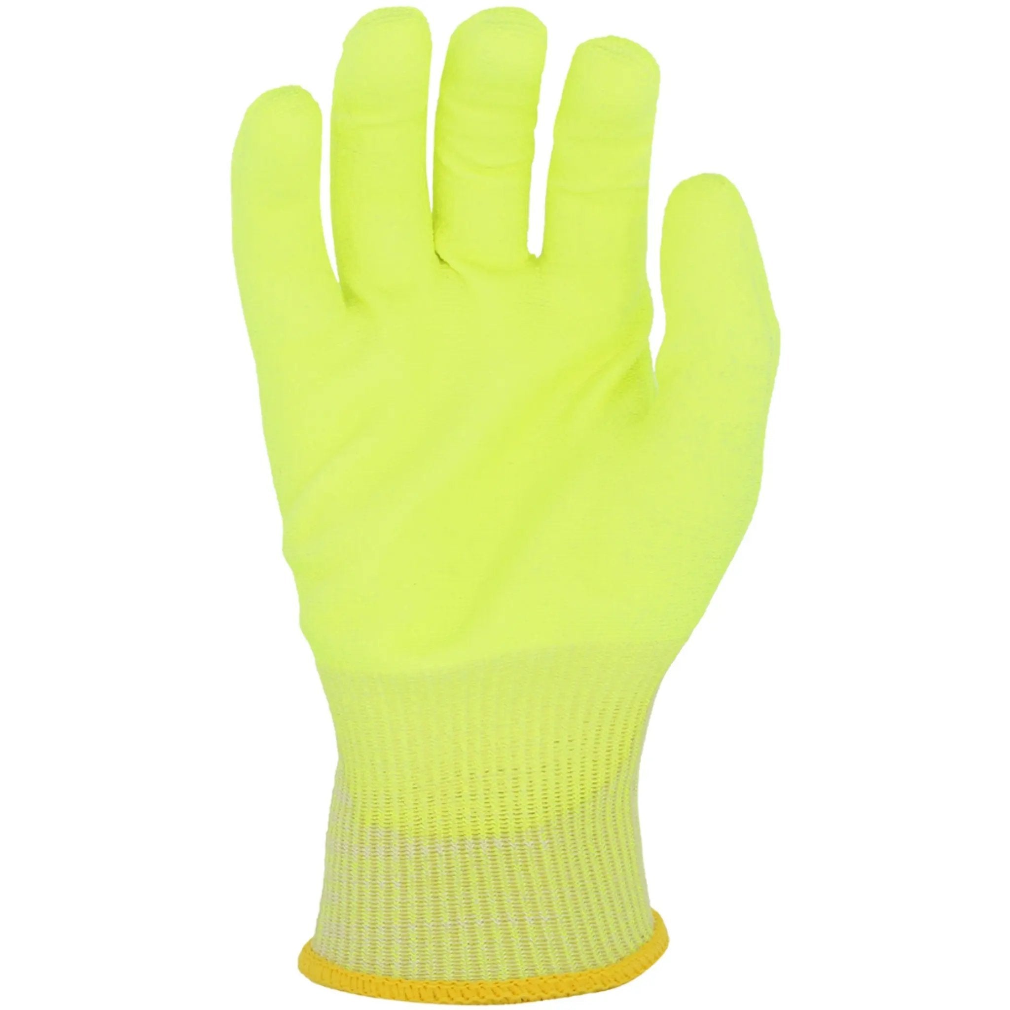 PIP 16-520HY G-Tek Seamless Knit PolyKor Blended Glove with Polyurethane Coated Smooth Grip on Palm & Fingers_Front_Image