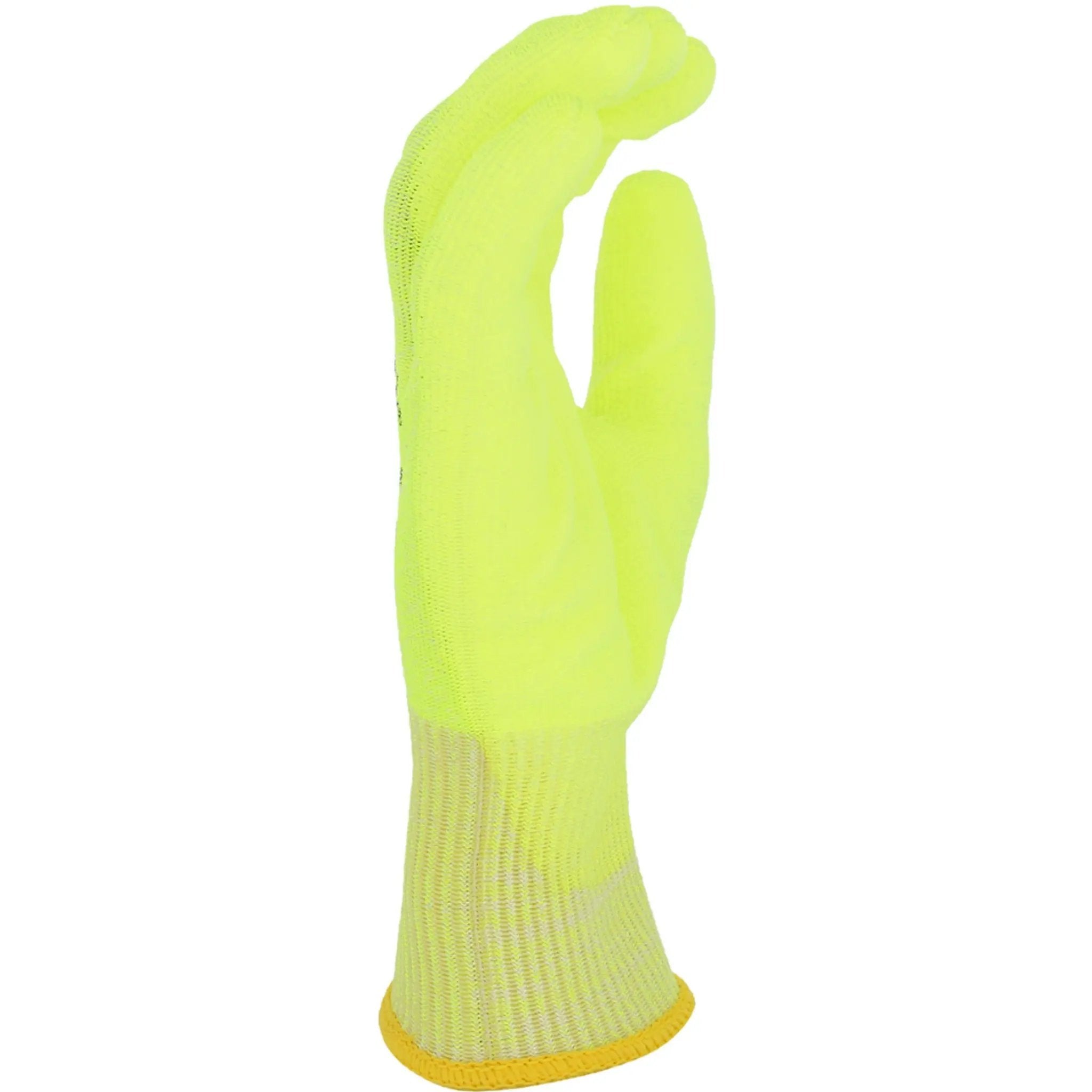 PIP 16-520HY G-Tek Seamless Knit PolyKor Blended Glove with Polyurethane Coated Smooth Grip on Palm & Fingers_Side_image_2