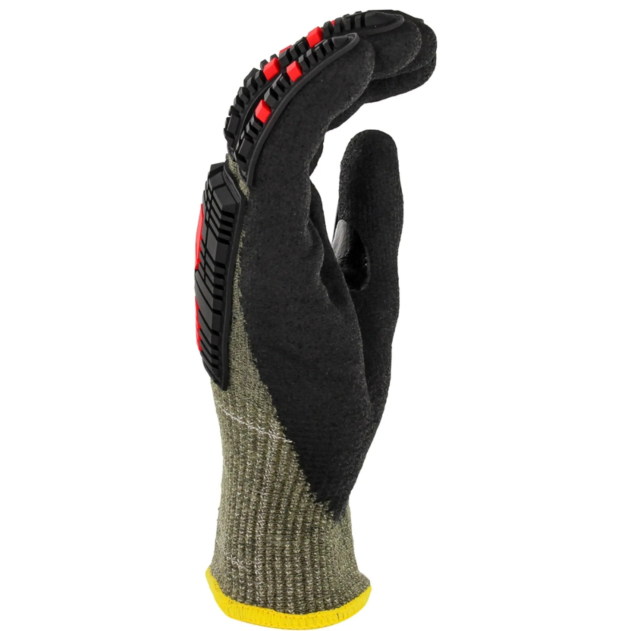 PIP G-Tek PolyKor X7 16-MP935 Seamless Knit PolyKor X7 Blended Glove with Impact Protection and NeoFoam MicroSurface Grip_Side_Image_2