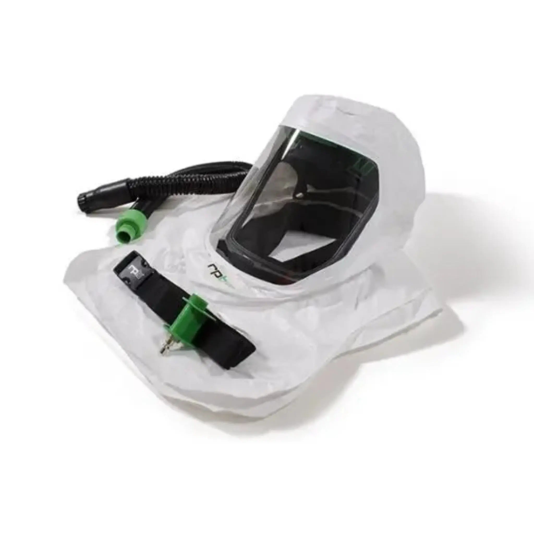 RPB Safety 17-111-12 T-Link Respirator with T-Link Bump Cap Assembly, Tychem 2000 Hood, SAR Breathing Tube, Constant Flow Valve, 1 Kit-main