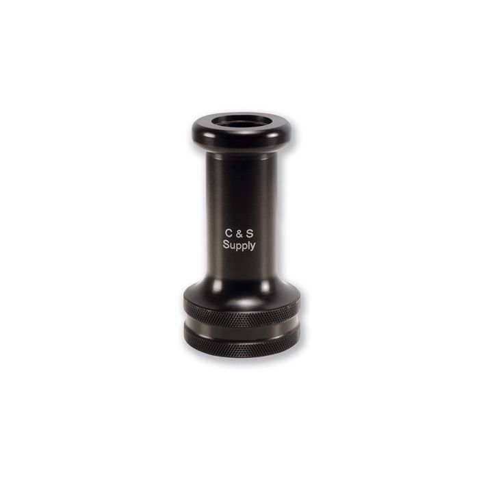 C & S Supply 1in Straight Bore Nozzle - 3/16in Outlet