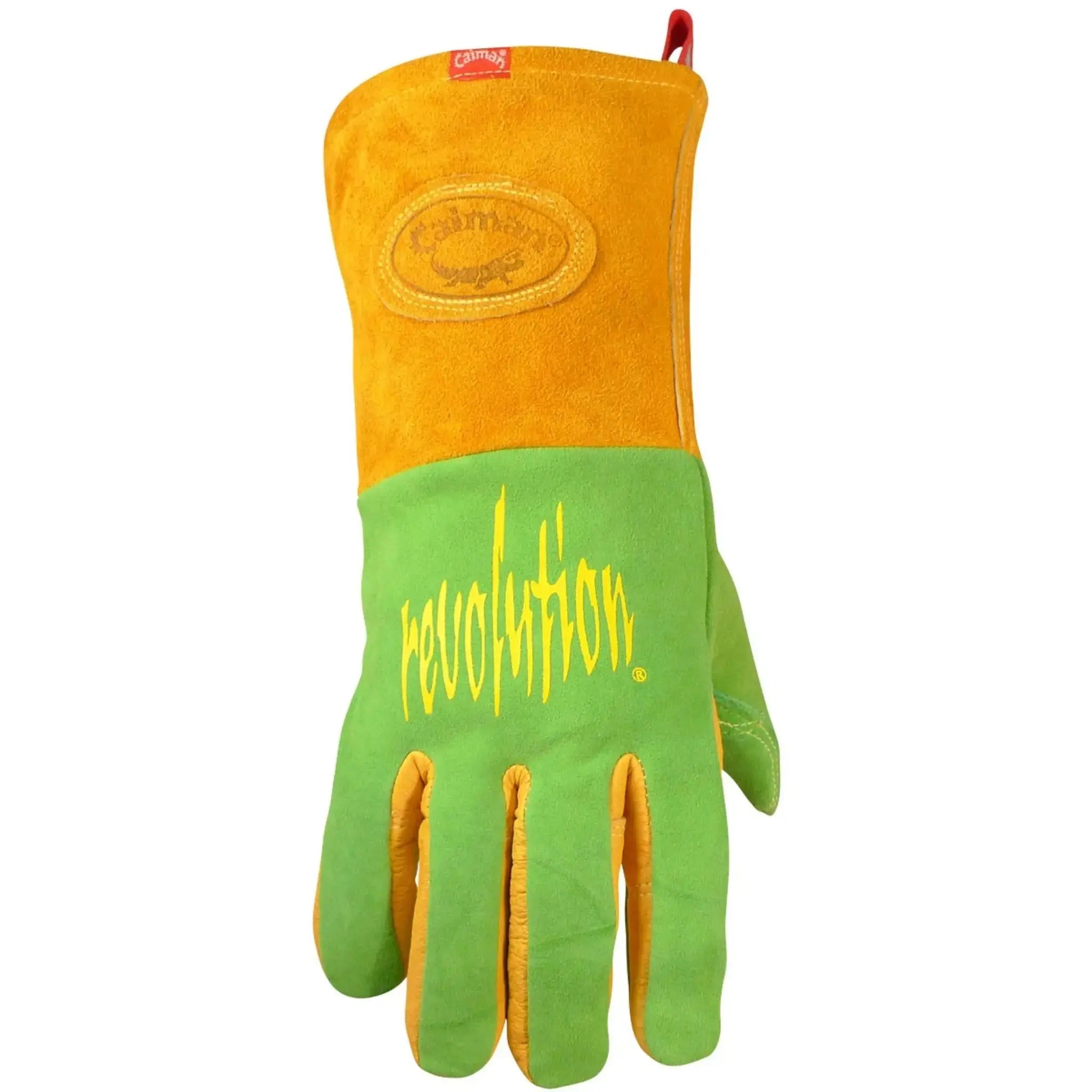 PIP Caiman 1816 Premium Split Deerskin MIG/Stick Welders Glove_Back_Image
