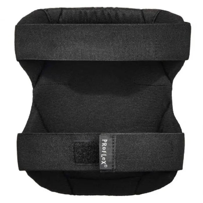 Ergodyne ProFlex 300HL Knee Pads - Rounded Cap, Hook and Loop, White Cap, One Size, 1 Pair