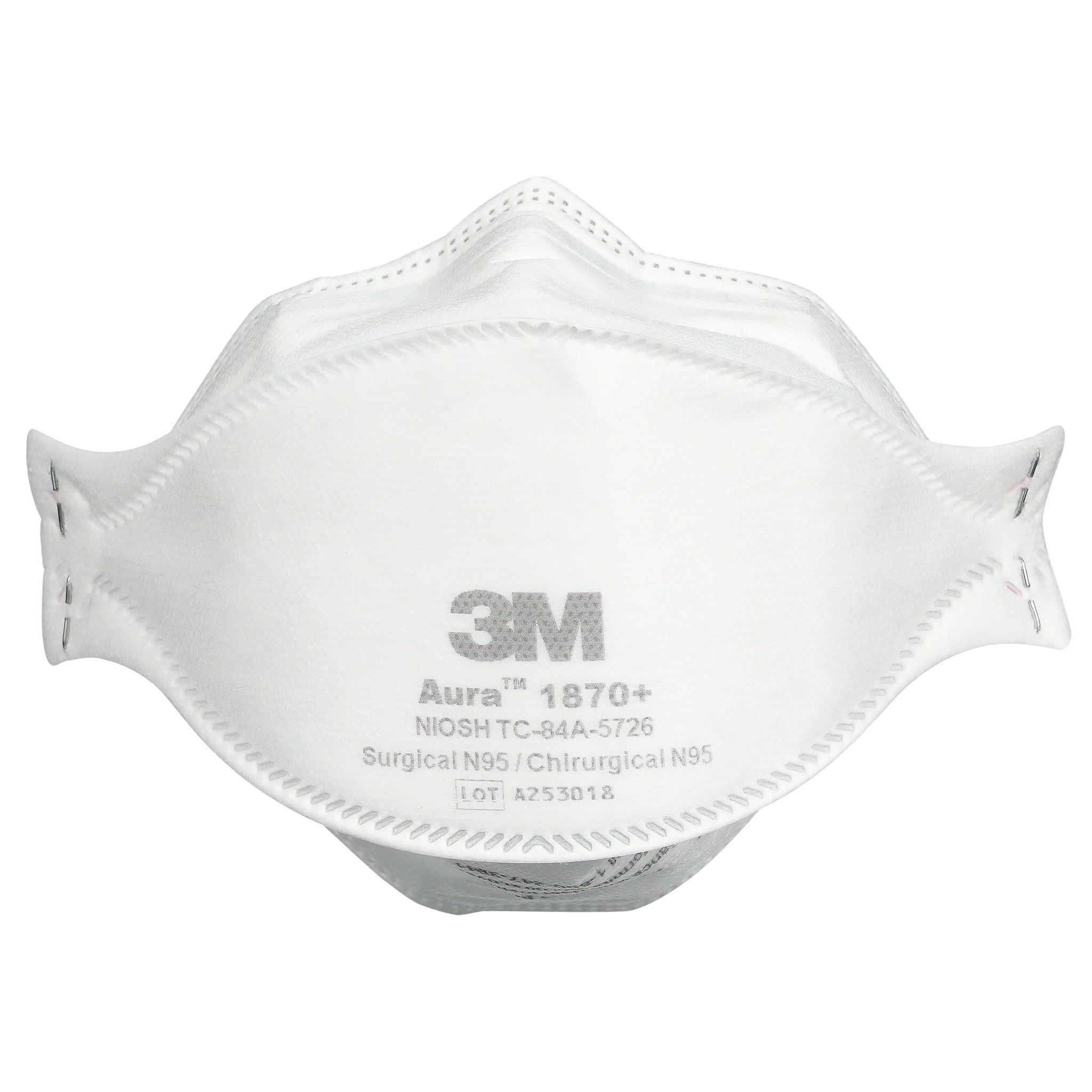 3M 1870+ Aura N95 Health Care Particulate Respirator & Surgical Mask