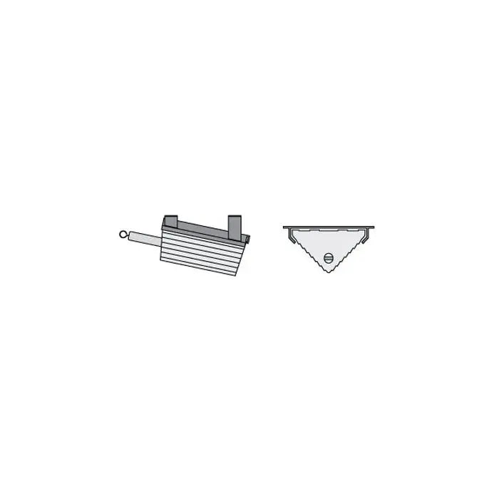 Horizontal Mouting Bracket-1400 Series Wheel Chock