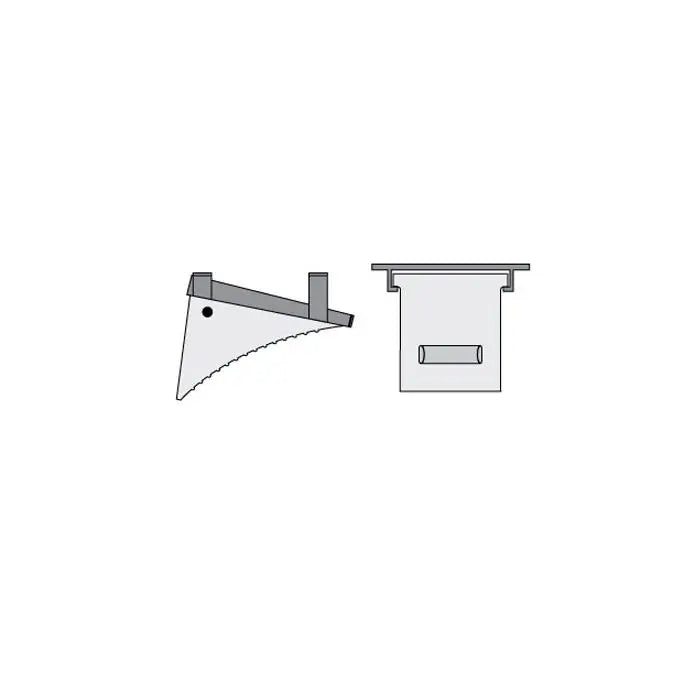Horizontal Mounting Bracket-1500 Series Wheel Chock