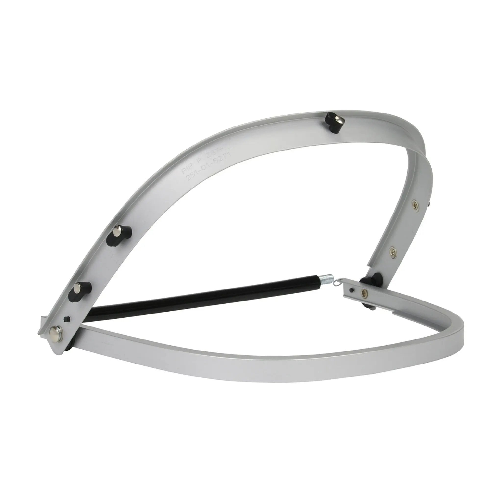PIP Bouton Optical 251-01-5271 Aluminum Face Shield Bracket for Cap Style Hard Hats_Main_Image