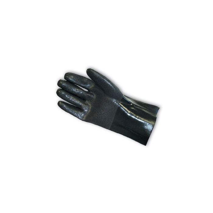 PIP ProCoat Premium PVC Dipped Glove with Interlock Liner and Rough Sandy Finish ,12" Length, Box of 12