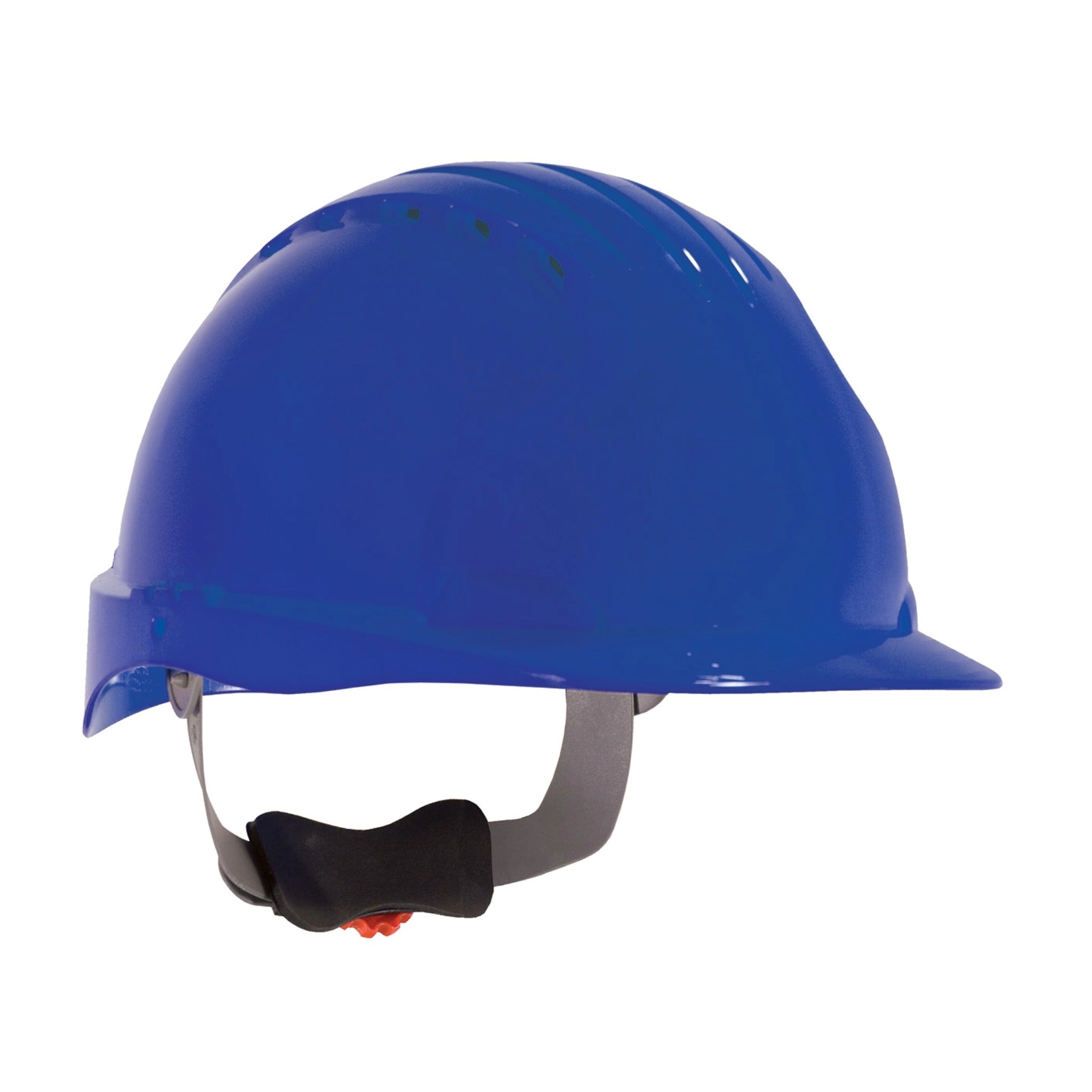 PIP Evolution Deluxe 280-EV6151V Standard Brim, Vented Hard Hat with HDPE Shell, 6-Point Polyester Suspension, 1 Each