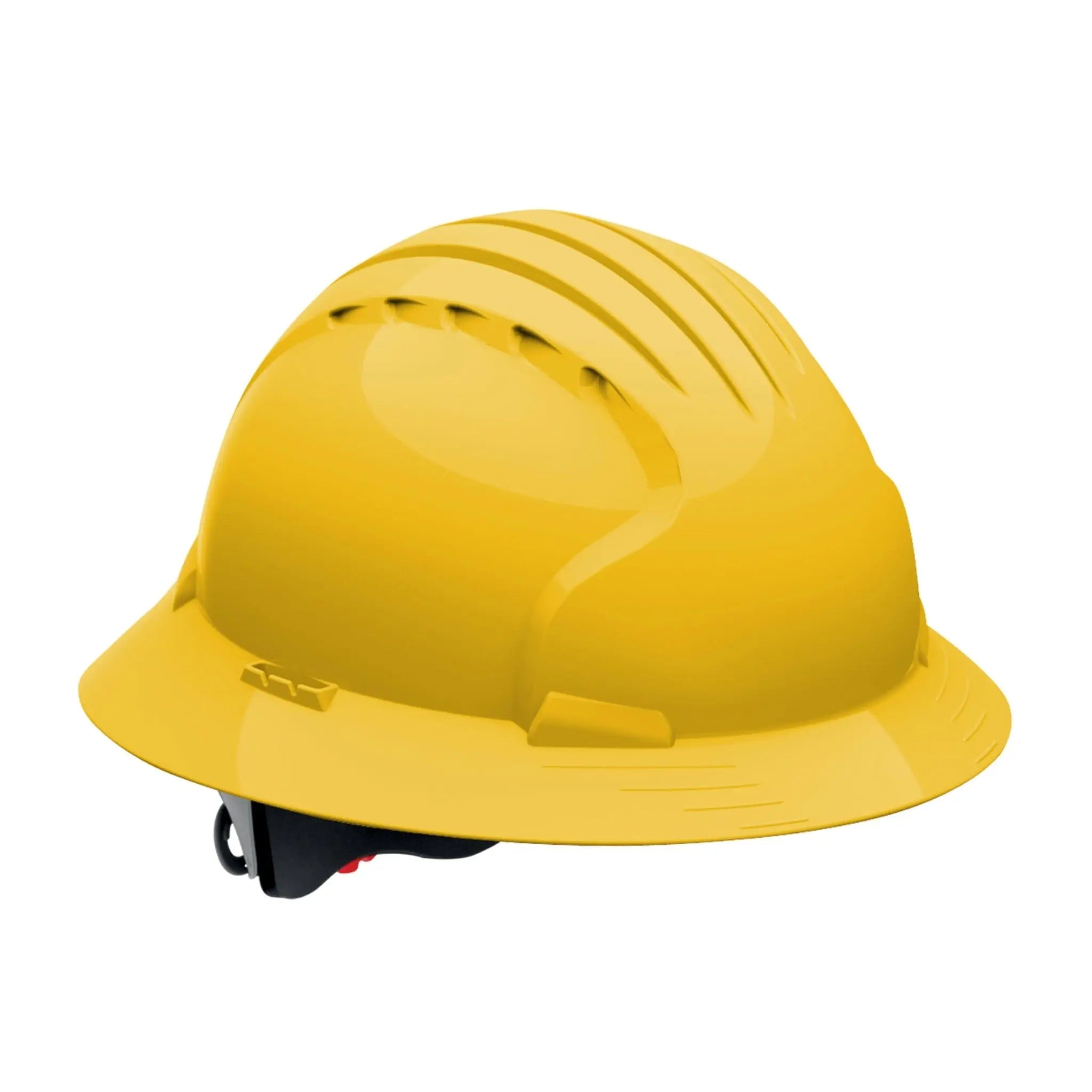 PIP Evolution Deluxe 6161 280-EV6161 Full Brim Hard Hat with HDPE Shell, One Size, 1 Each