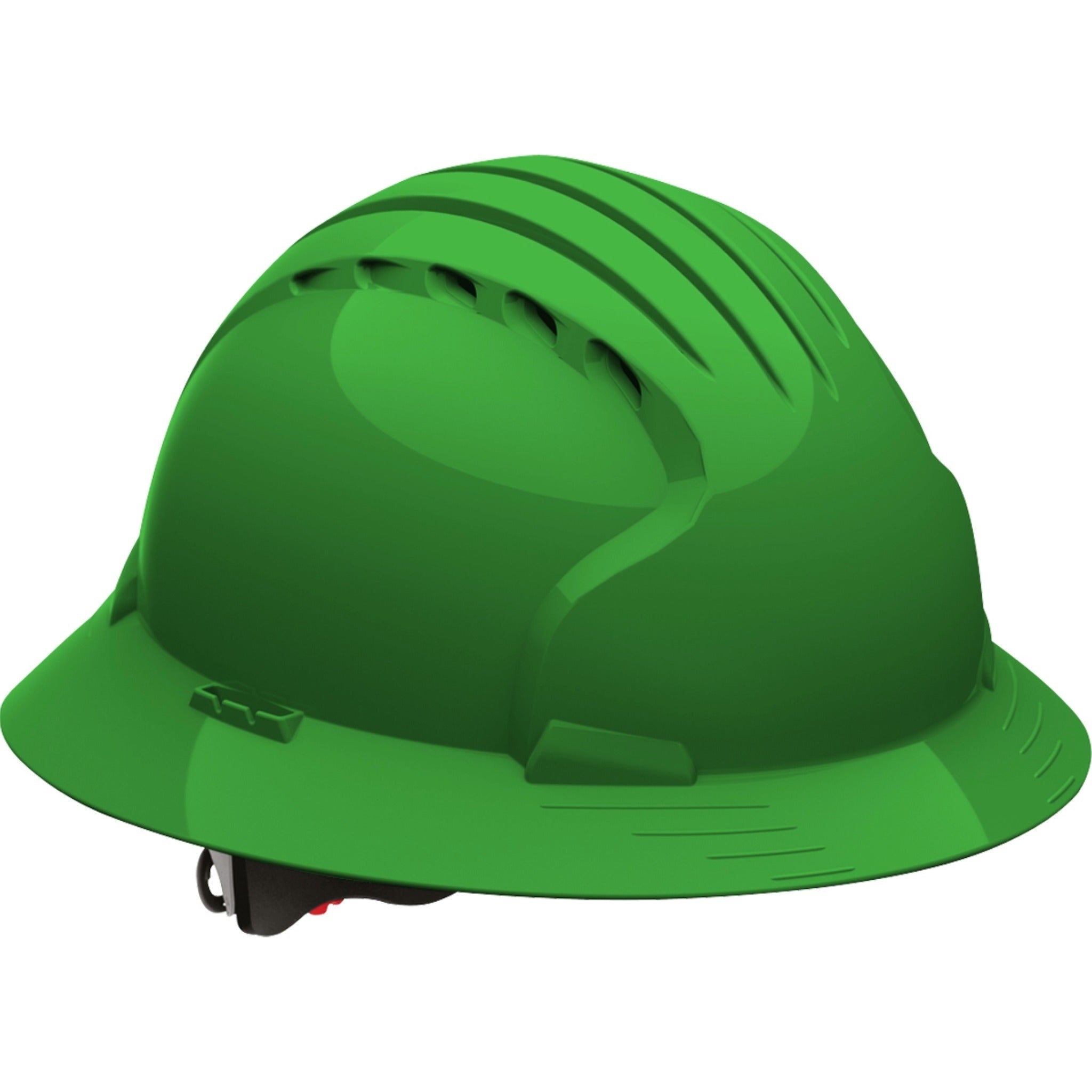 PIP Evolution Deluxe 6161 280-EV6161V Vented, Full Brim Hard Hat with HDPE Shell, One Size, 1 Each
