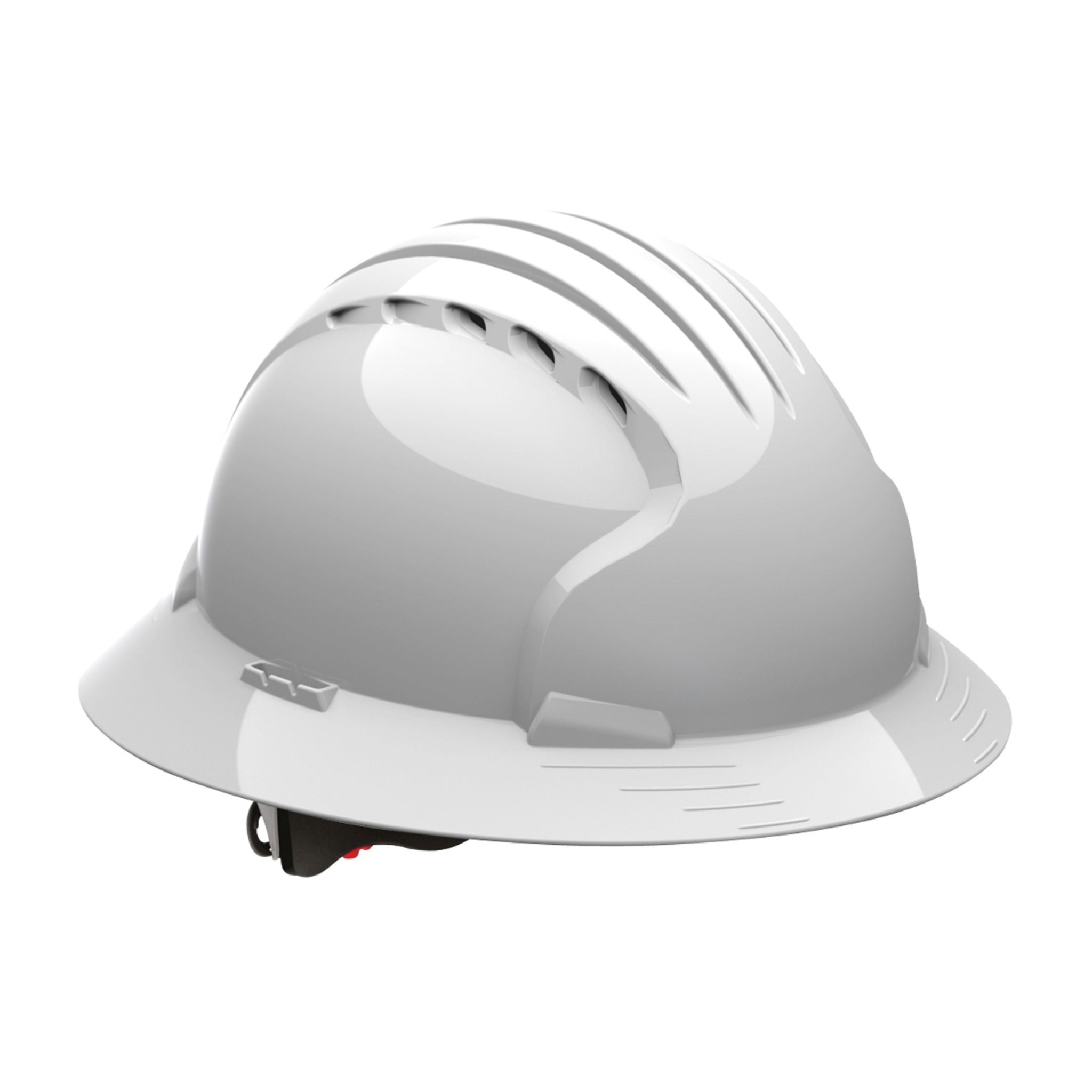 PIP Evolution Deluxe 6161 280-EV6161V Vented, Full Brim Hard Hat with HDPE Shell, One Size, 1 Each