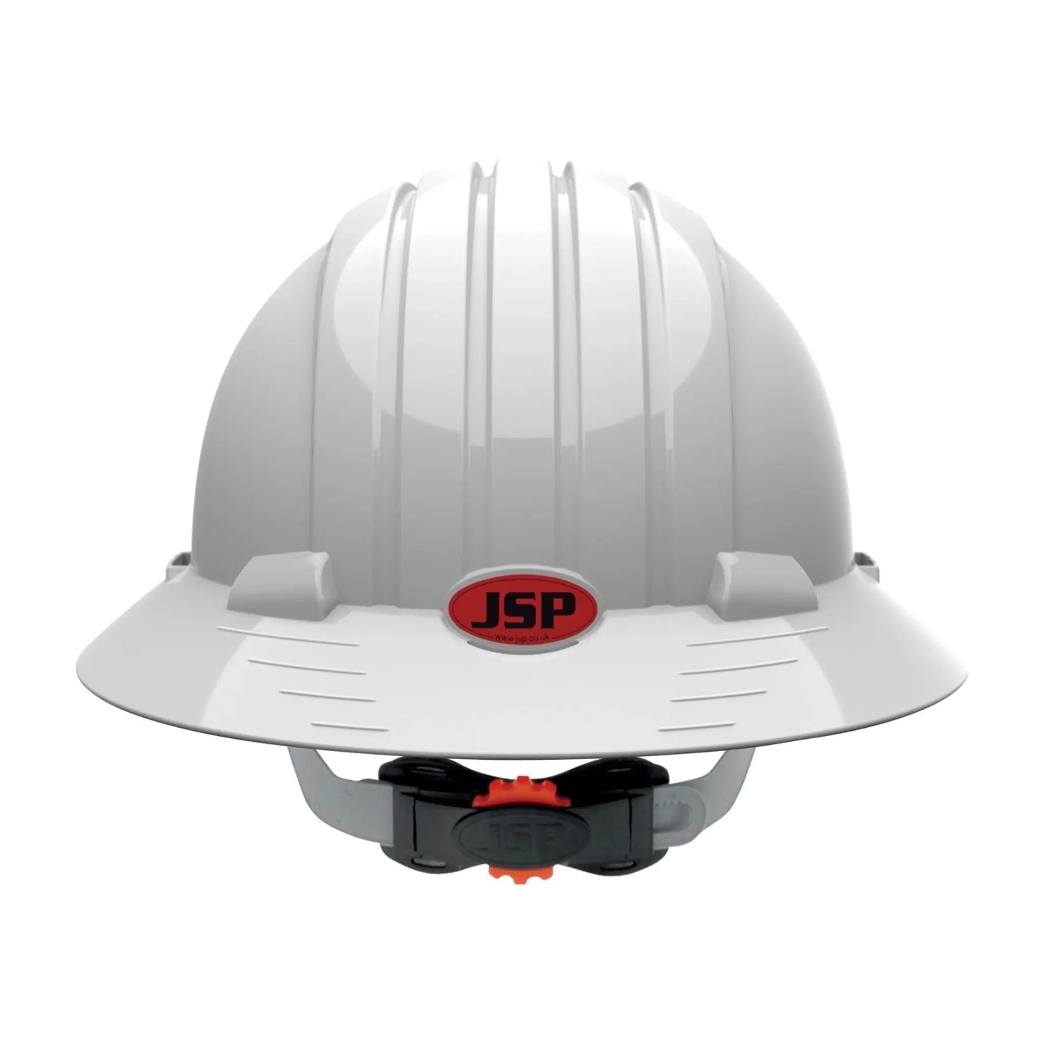 PIP Evolution Deluxe 6161 280-EV6161V Vented, Full Brim Hard Hat with HDPE Shell, One Size, 1 Each