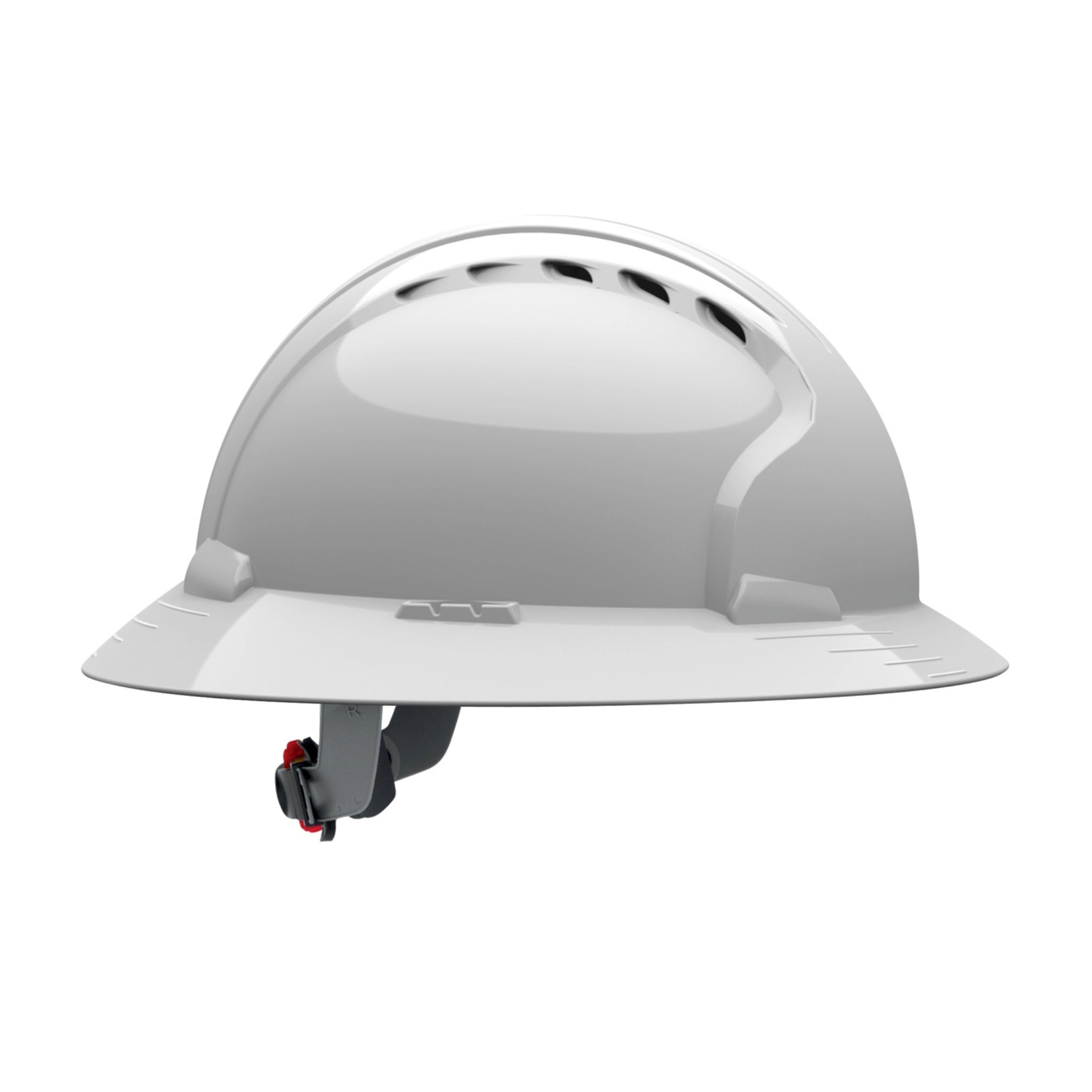 PIP Evolution Deluxe 6161 280-EV6161V Vented, Full Brim Hard Hat with HDPE Shell, One Size, 1 Each