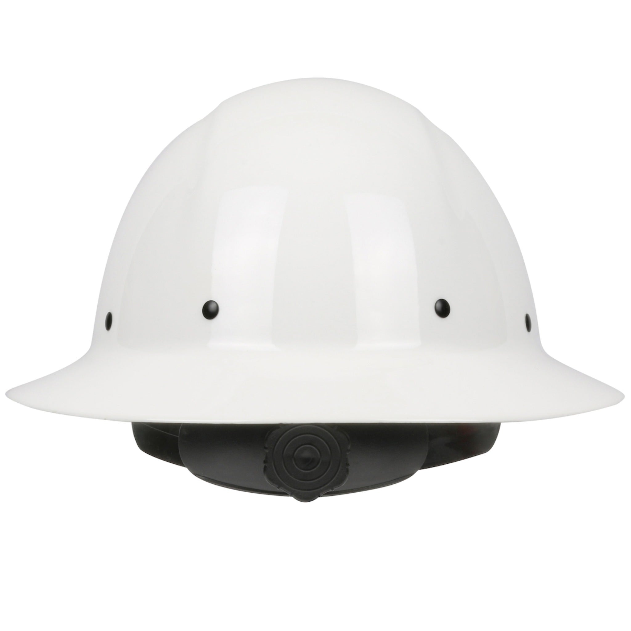 PIP Wolfjaw 280-HP1481R Full Brim Smooth Dome Hard Hat_White_Back