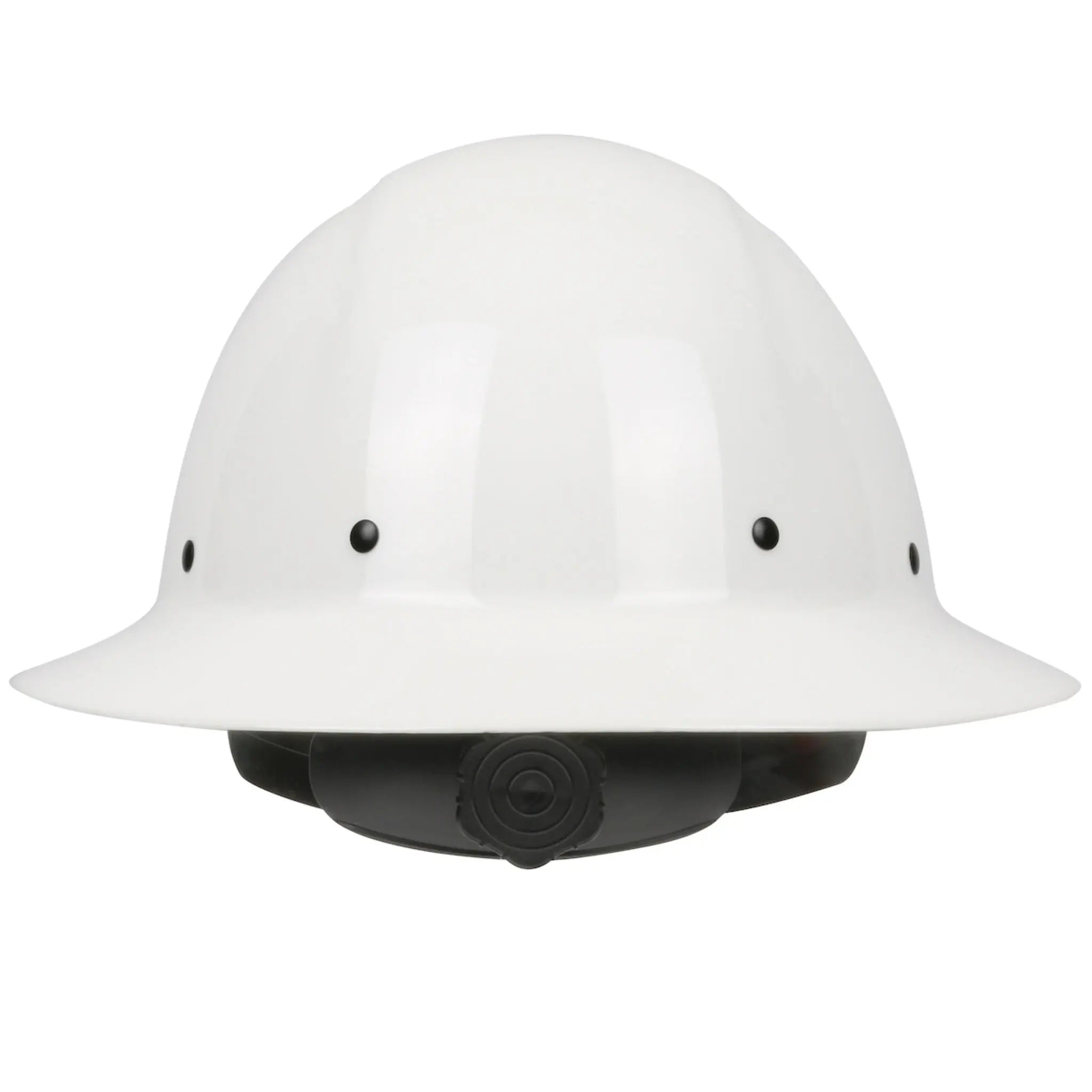 PIP Wolfjaw 280-HP1481R Full Brim Smooth Dome Hard Hat_White_Back