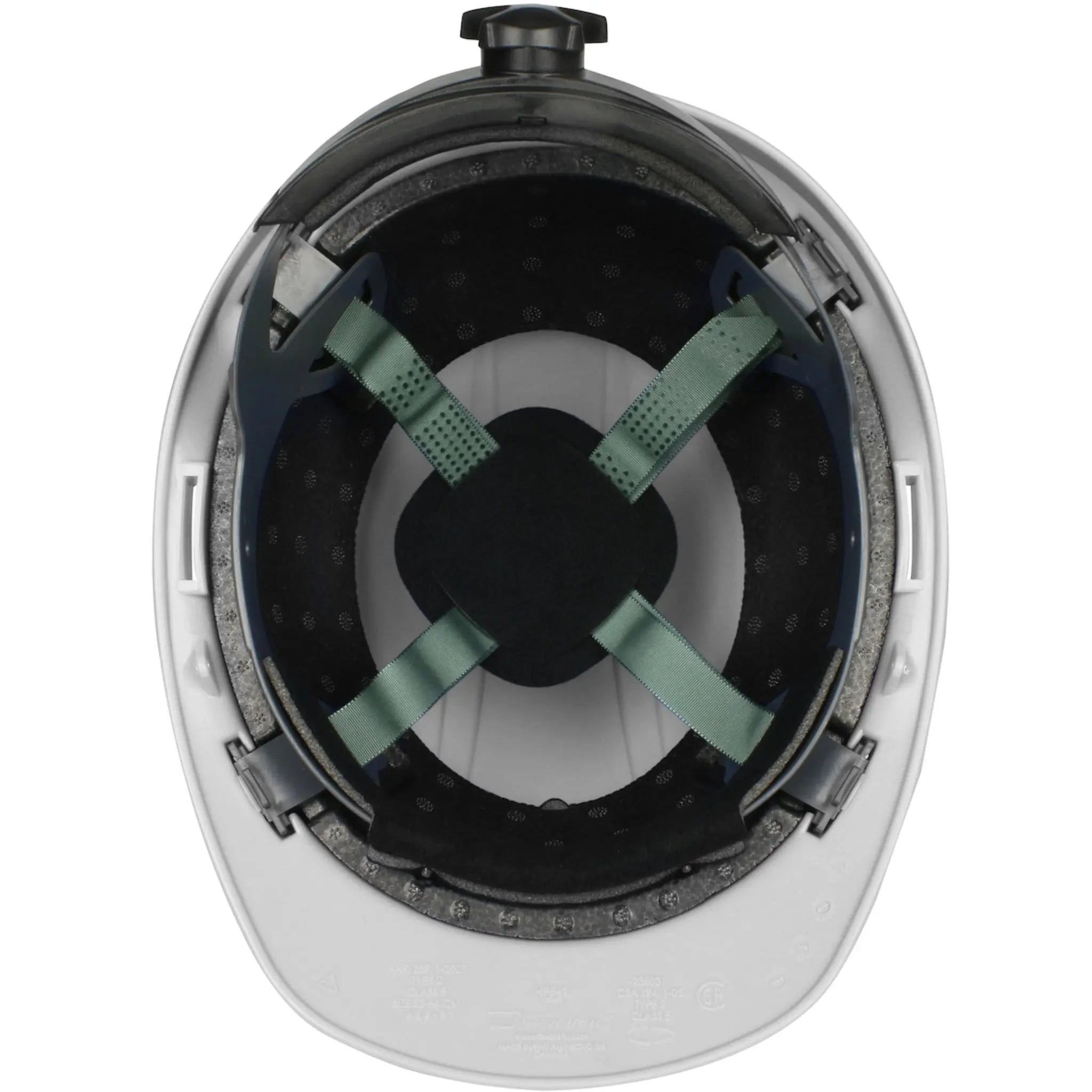 Do the same for PIP Mont-Blanc 280-HP542R Type II, Cap Style Hard Hat with HDPE Shell_White_Under