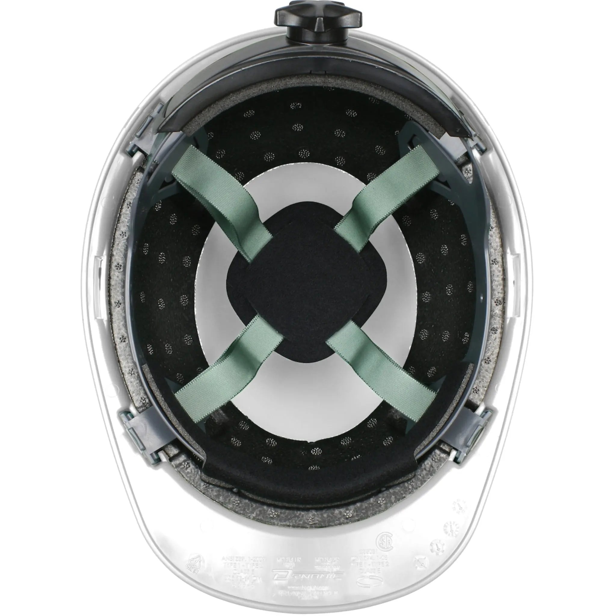 PIP Stromboli 280-HP842R Type II Cap Style Smooth Dome Hard Hat_Whtie_Under
