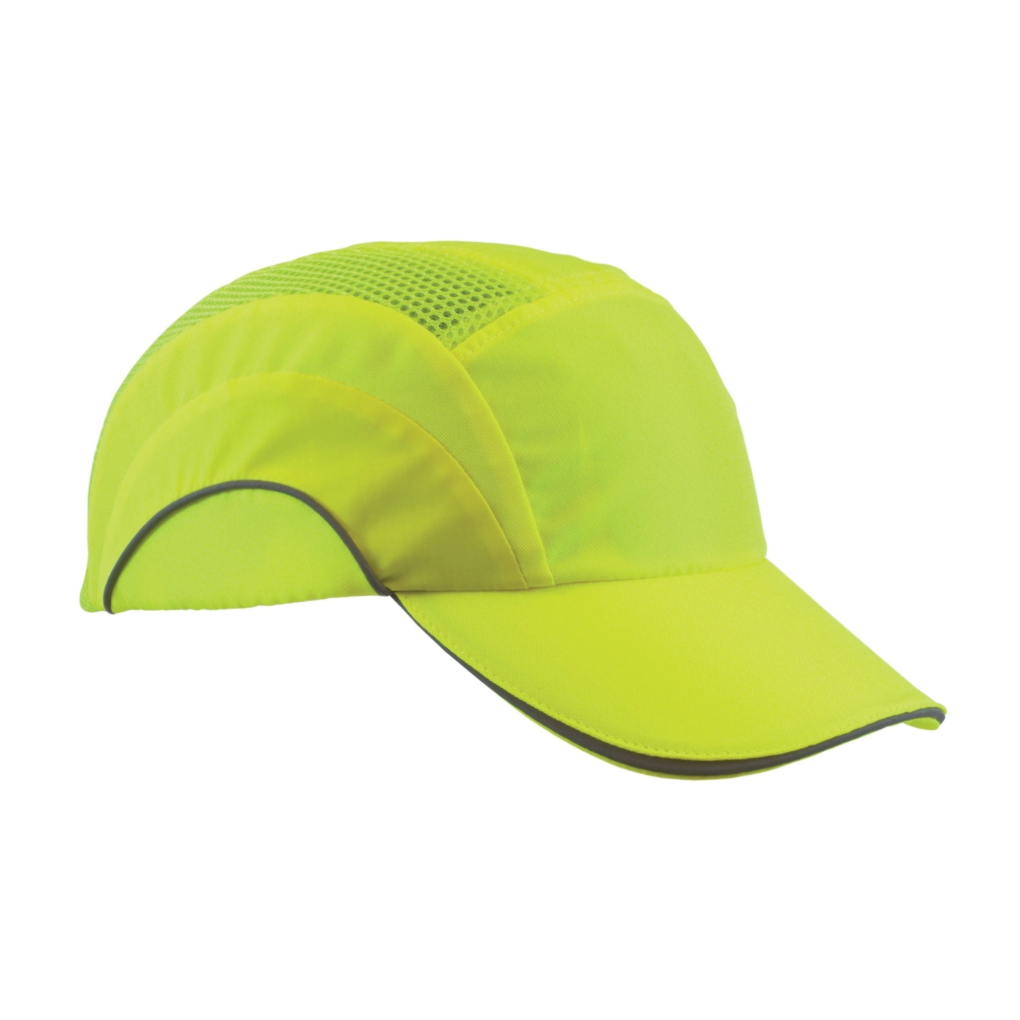PIP HardCap A1+ 282-ABR170-LY Hi-Vis Baseball Style Bump Cap with HDPE Protective Liner and Adjustable Back_Hi_Vis_Yellow