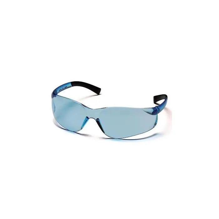 Pyramex Ztek S2560S Safety Glasses, Infinity Blue Lens and Frame, One Size, Box of 12
