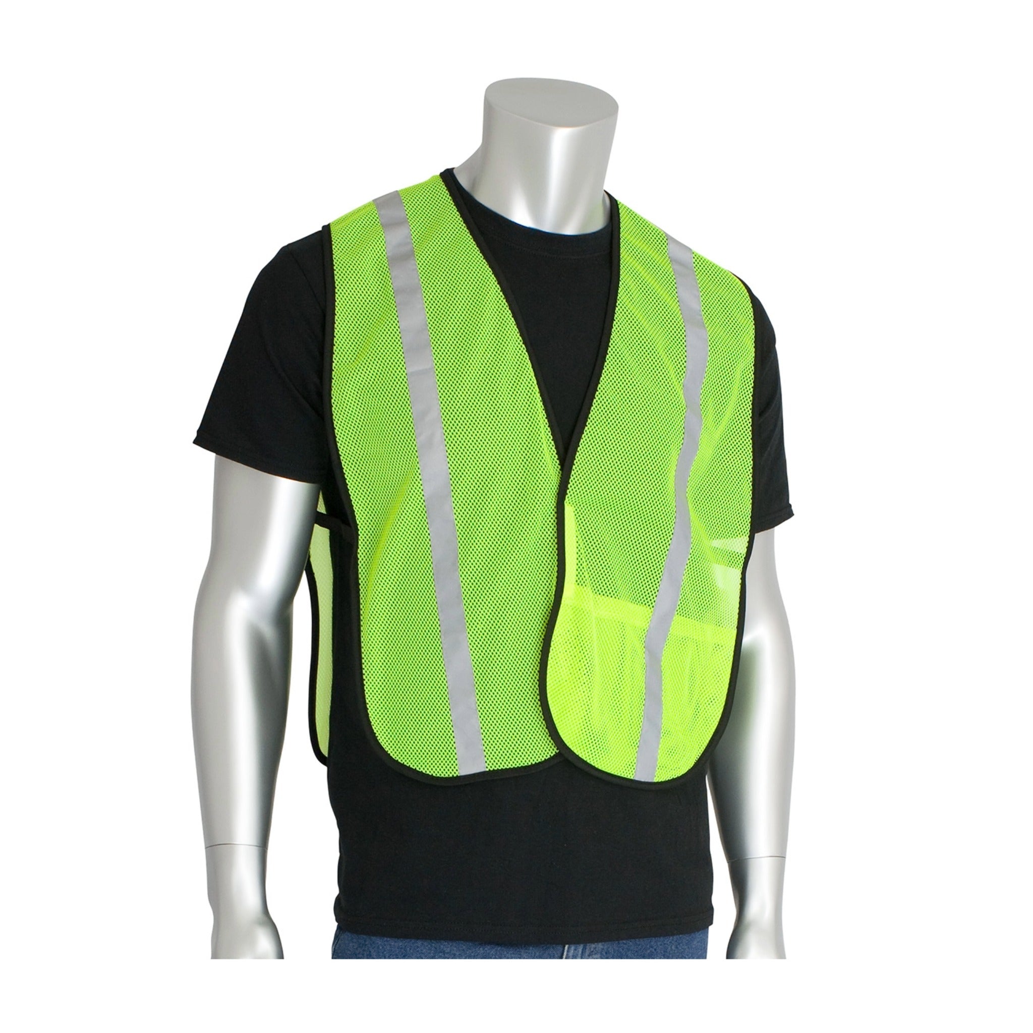 PIP 300-EVOR-E Non-ANSI One Pocket Mesh Safety Vest_Yellow_Main