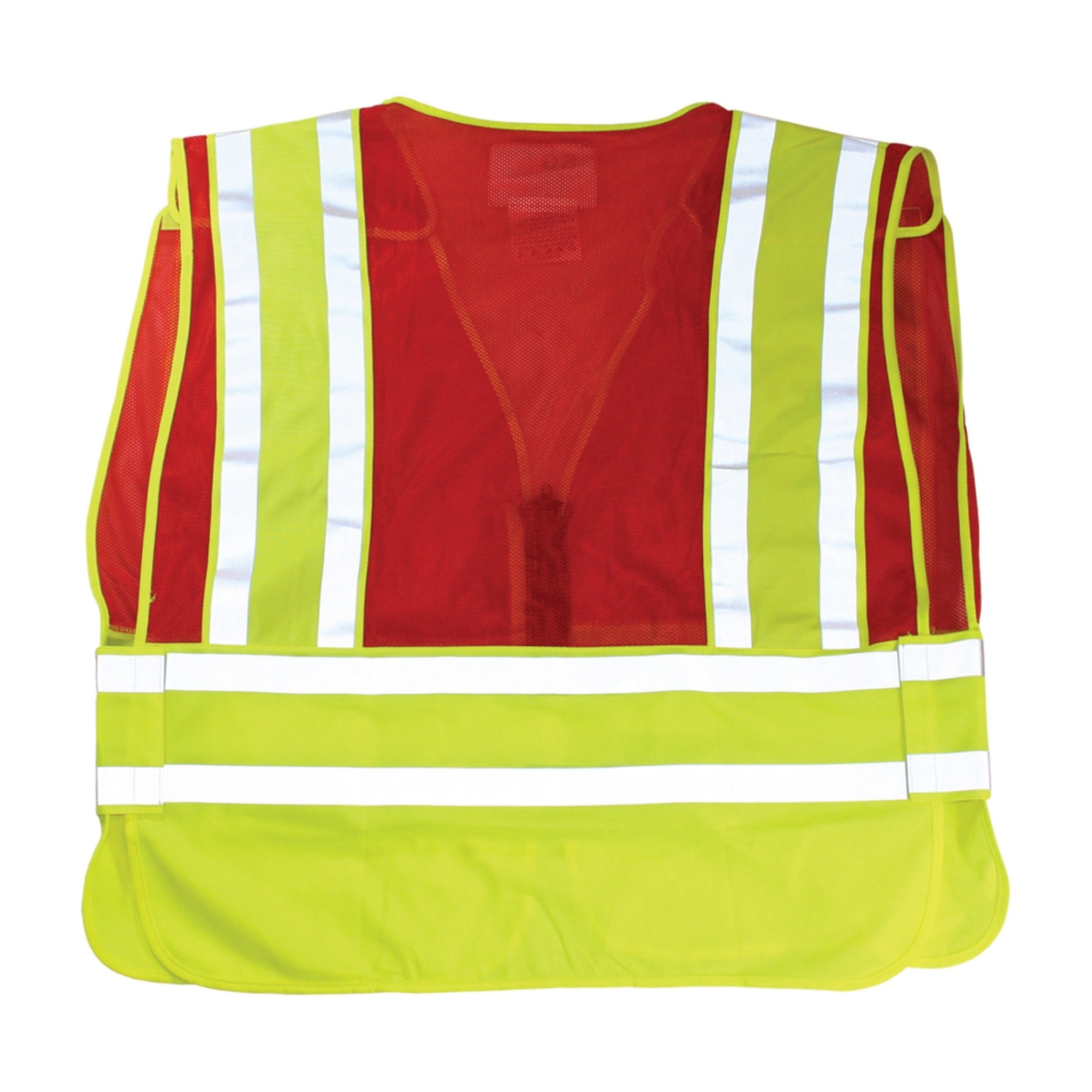 PIP 302-PSV-RED-NL ANSI Type P Class 2 Public Safety Vest_Back