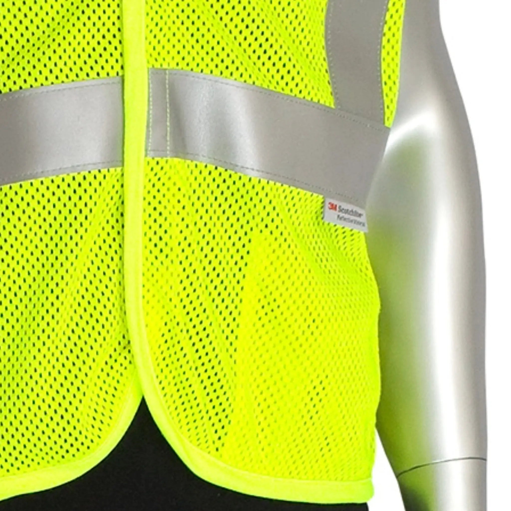 PIP 305-2100 Protective Clothing Flame Resistant Vests AR/FR Class 2 Mesh Vest_Bottom_Left