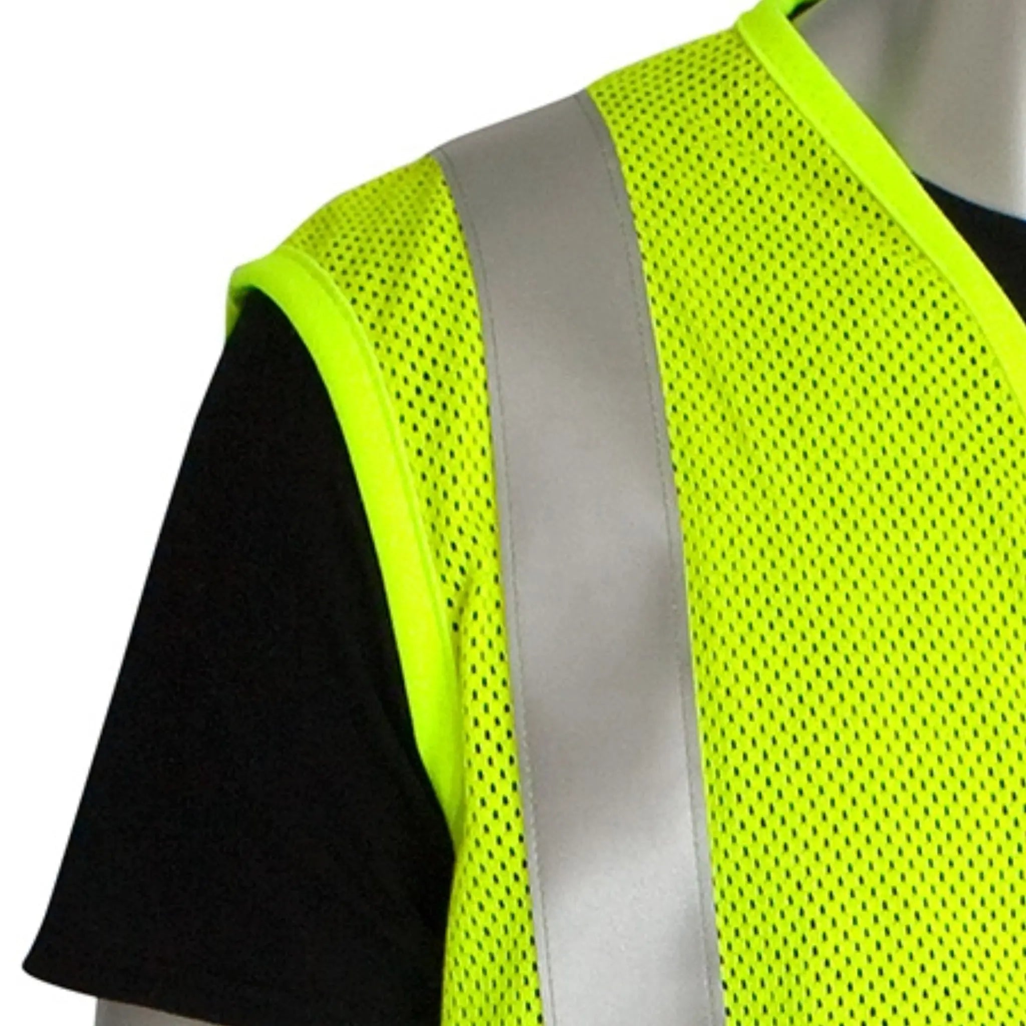 PIP 305-2100 Protective Clothing Flame Resistant Vests AR/FR Class 2 Mesh Vest_Top_Right