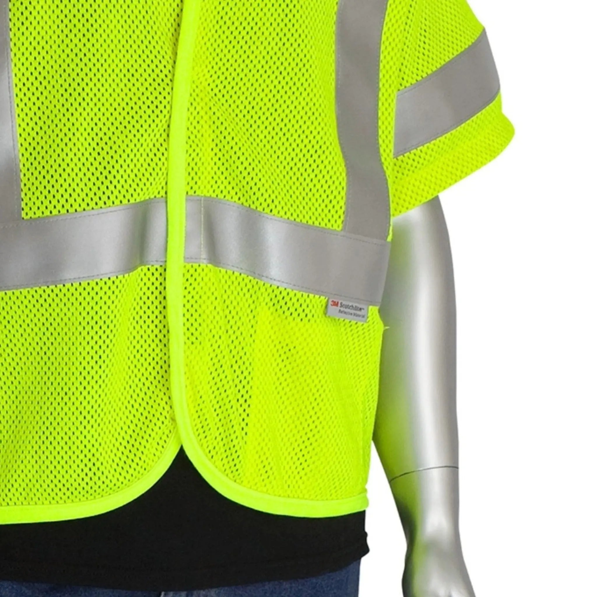 PIP 305-3100 ANSI Type R Class 3 AR/FR Mesh Vest_Bottom_Left