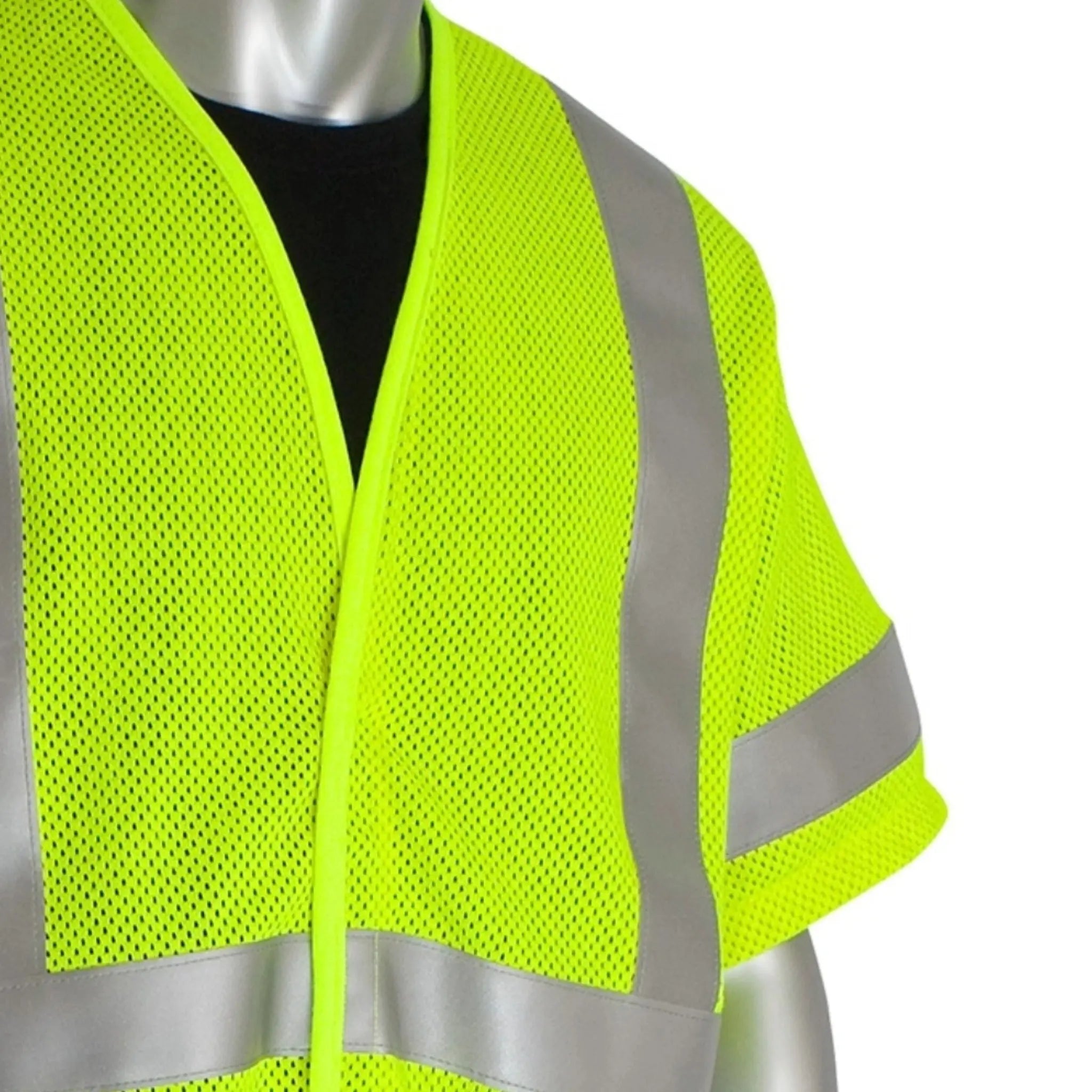 PIP 305-3100 ANSI Type R Class 3 AR/FR Mesh Vest_Top_Left
