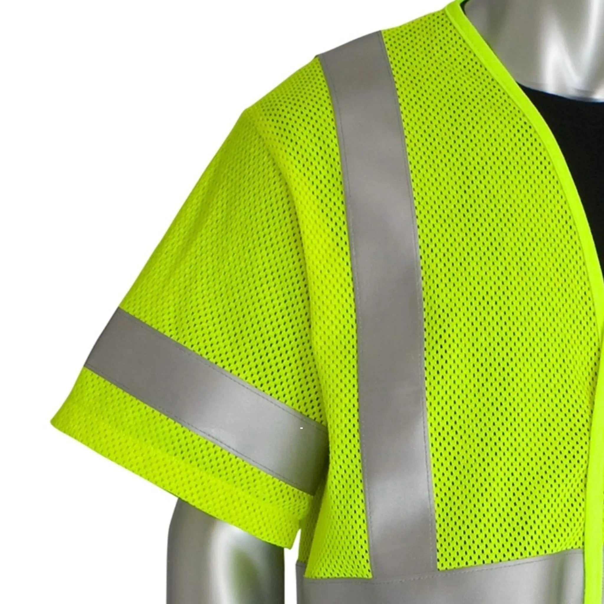 PIP 305-3100 ANSI Type R Class 3 AR/FR Mesh Vest_Top_Right