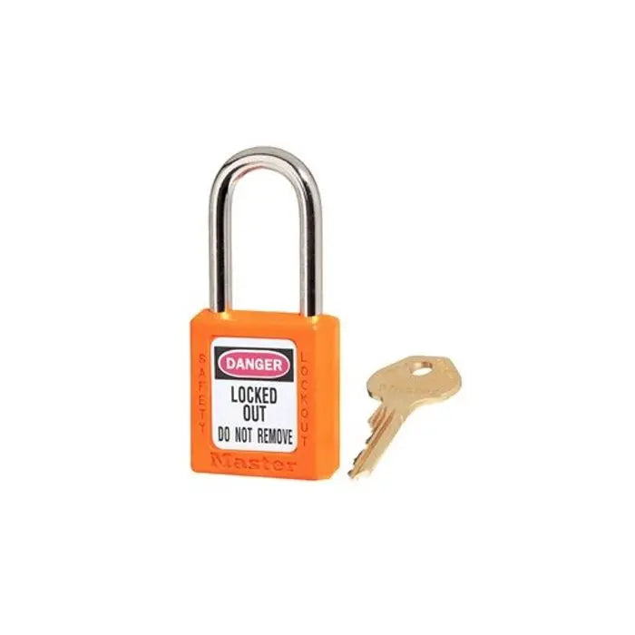 Xenoy 410 Orange Safety Padlocks - Keyed Alike