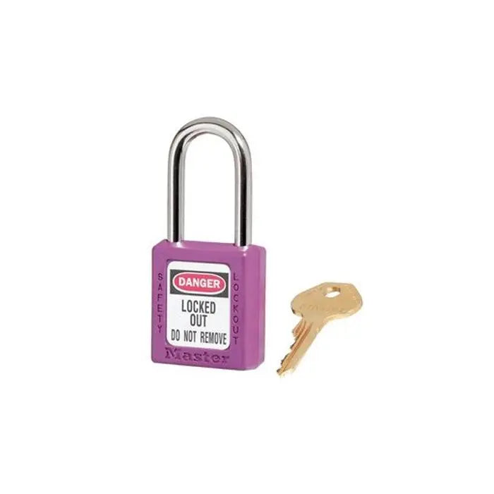 Xenoy 410 Purple Safety Padlocks - Keyed Alike