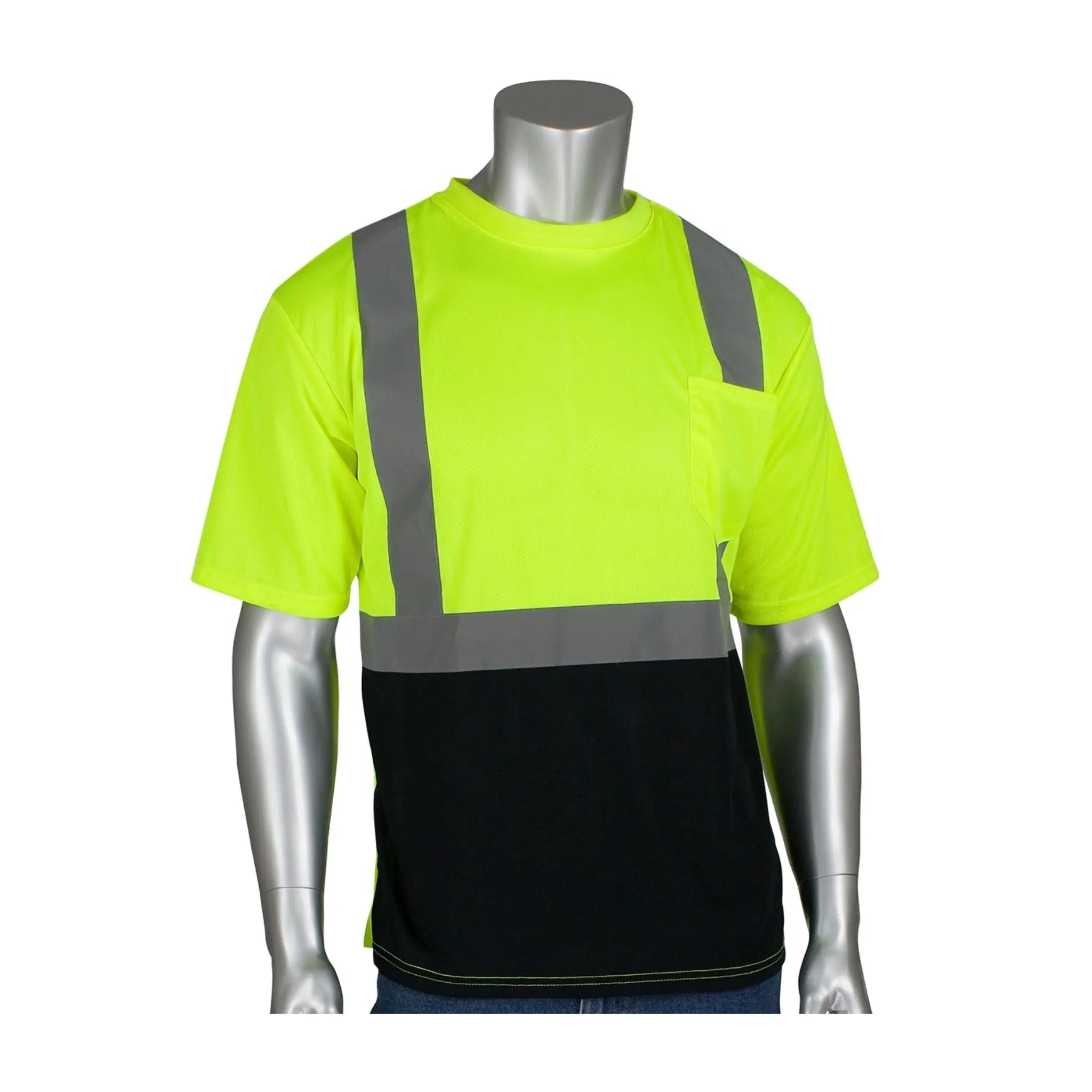 PIP 312-1250B ANSI Type R Class 2 Short Sleeve T-Shirt_Yellow_Main
